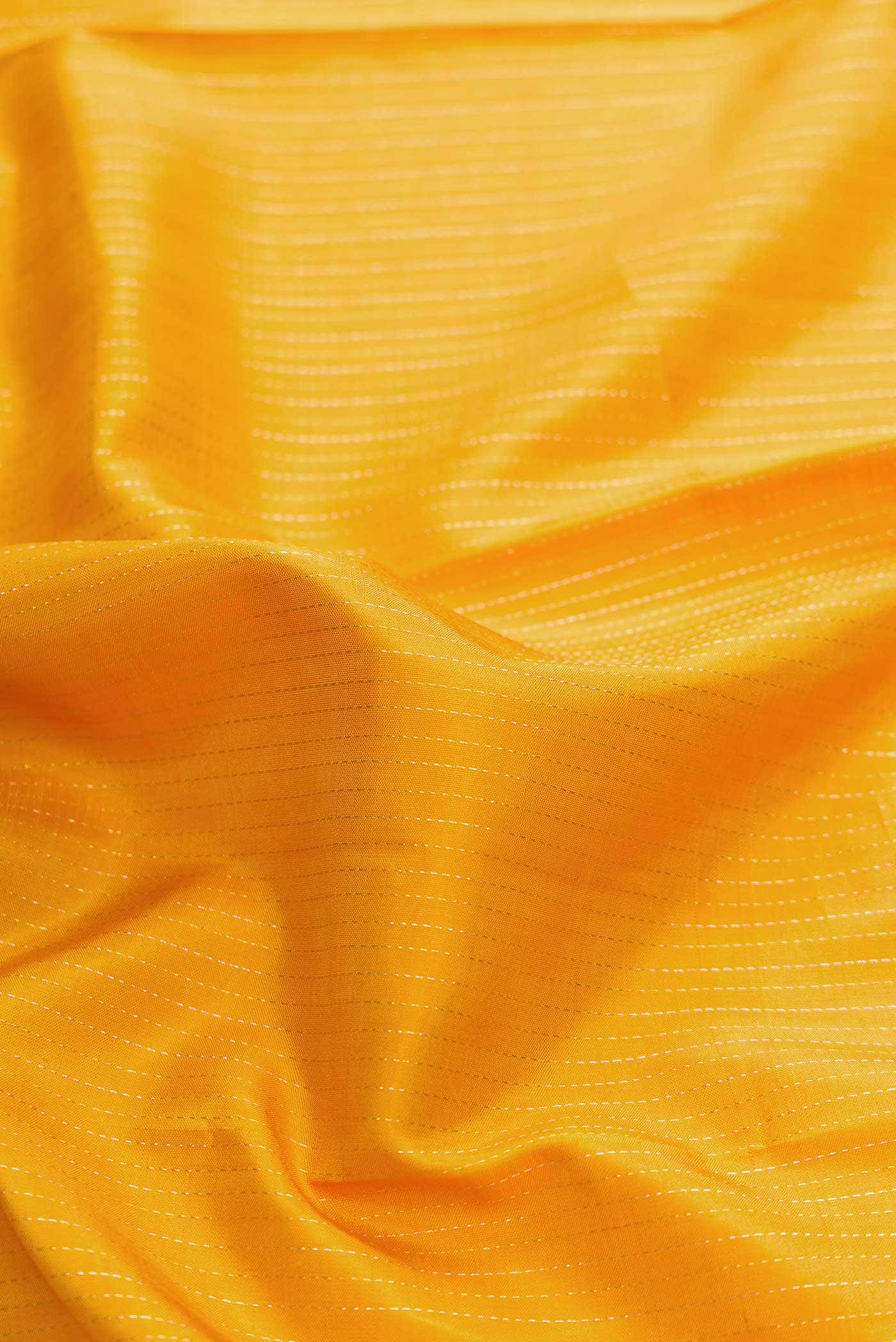 Mustard Dual Tone Kanchipuram Silk Saree