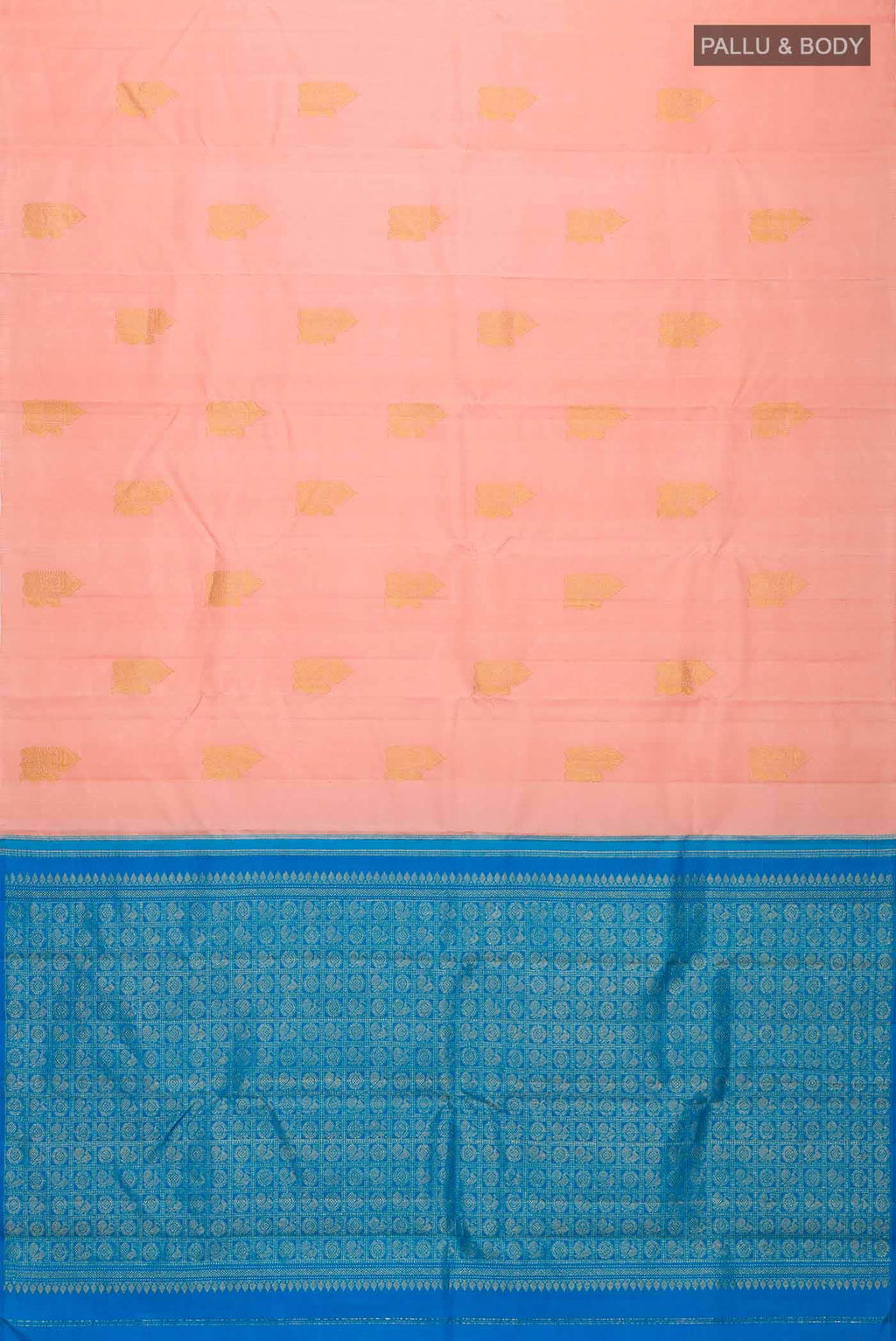 Pink Kanchipuram Silk Saree