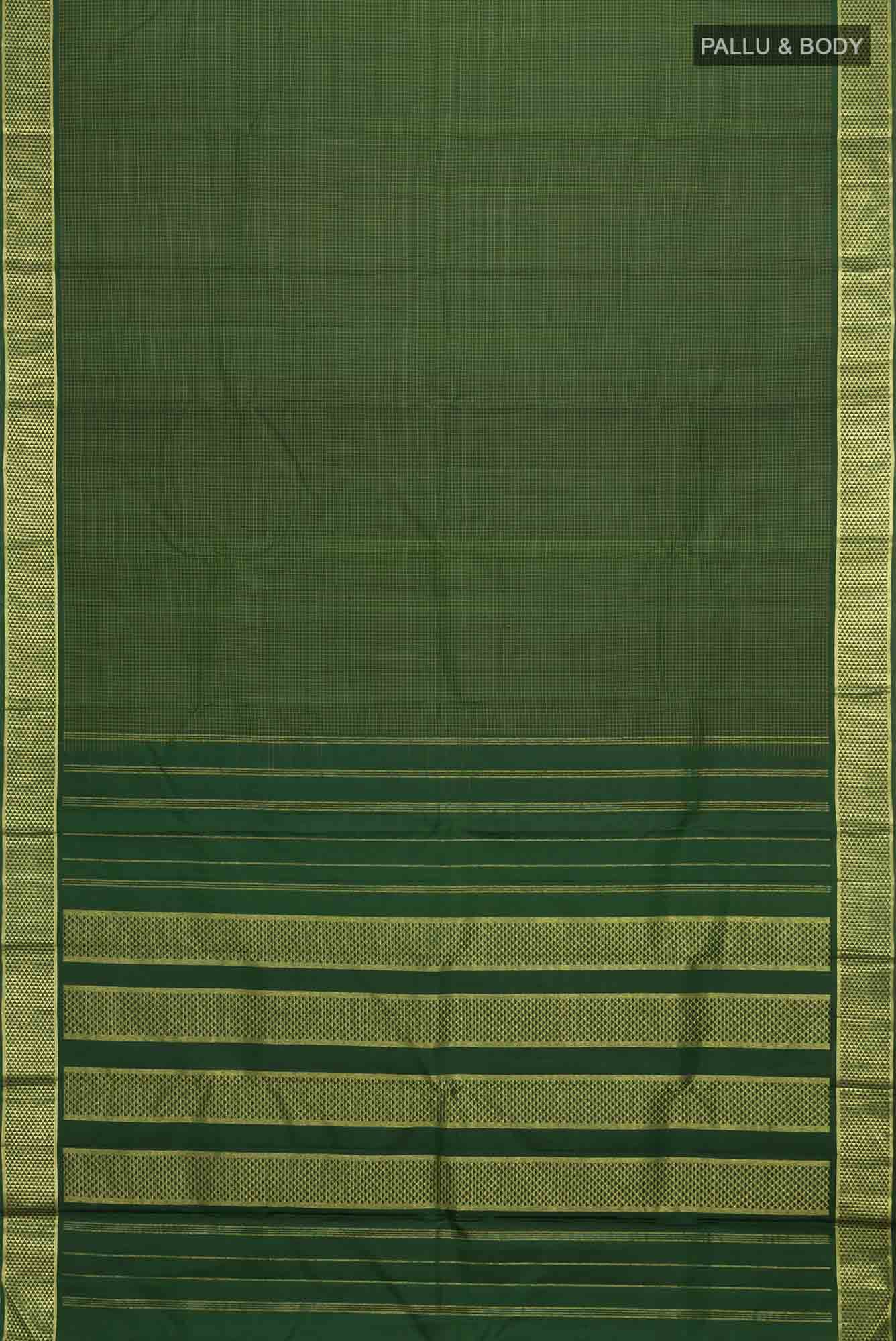 Green Kanchipuram Silk Saree