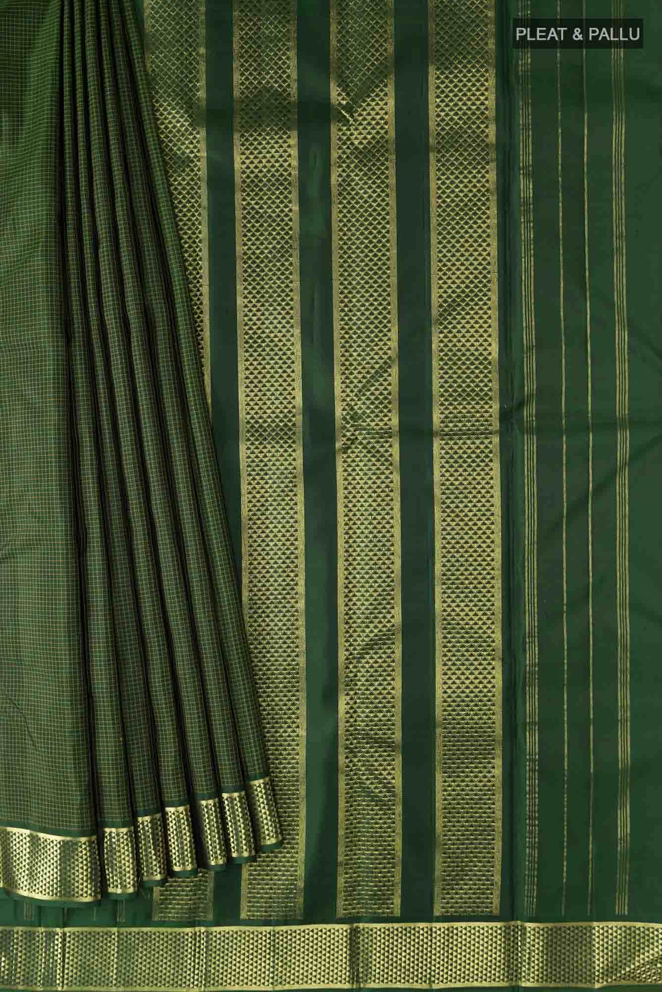 Green Kanchipuram Silk Saree