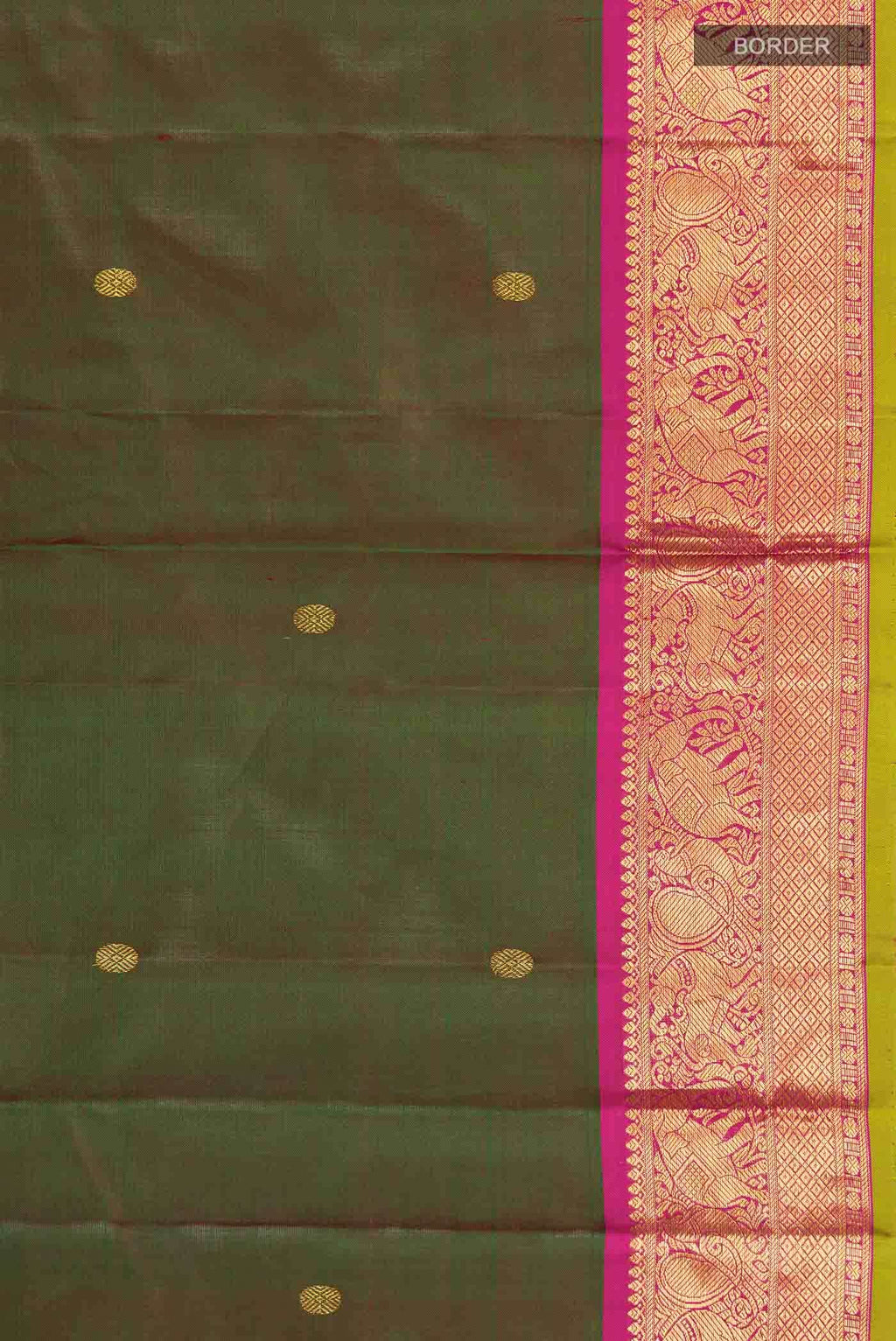 Green Kanchipuram Silk Saree
