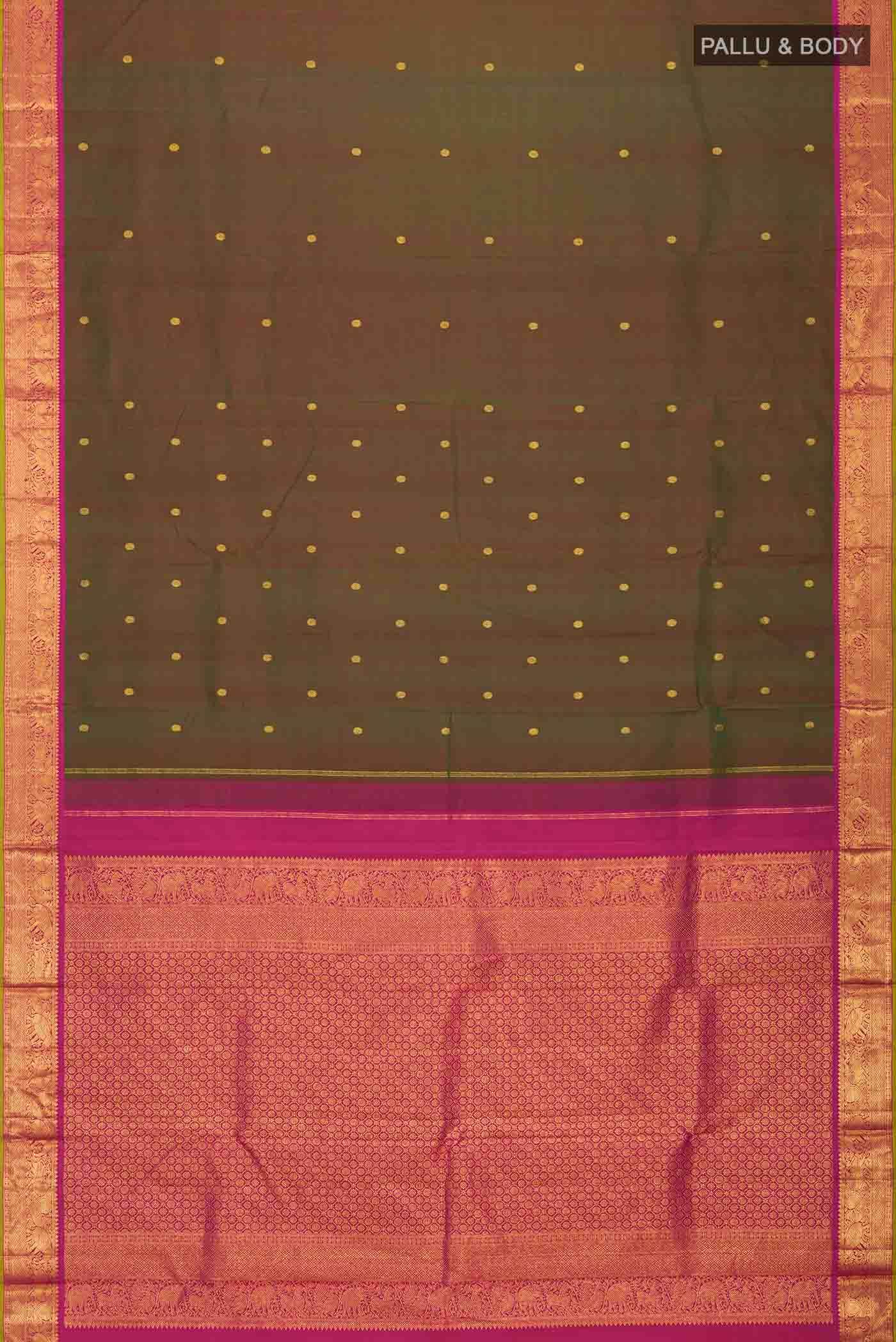 Green Kanchipuram Silk Saree