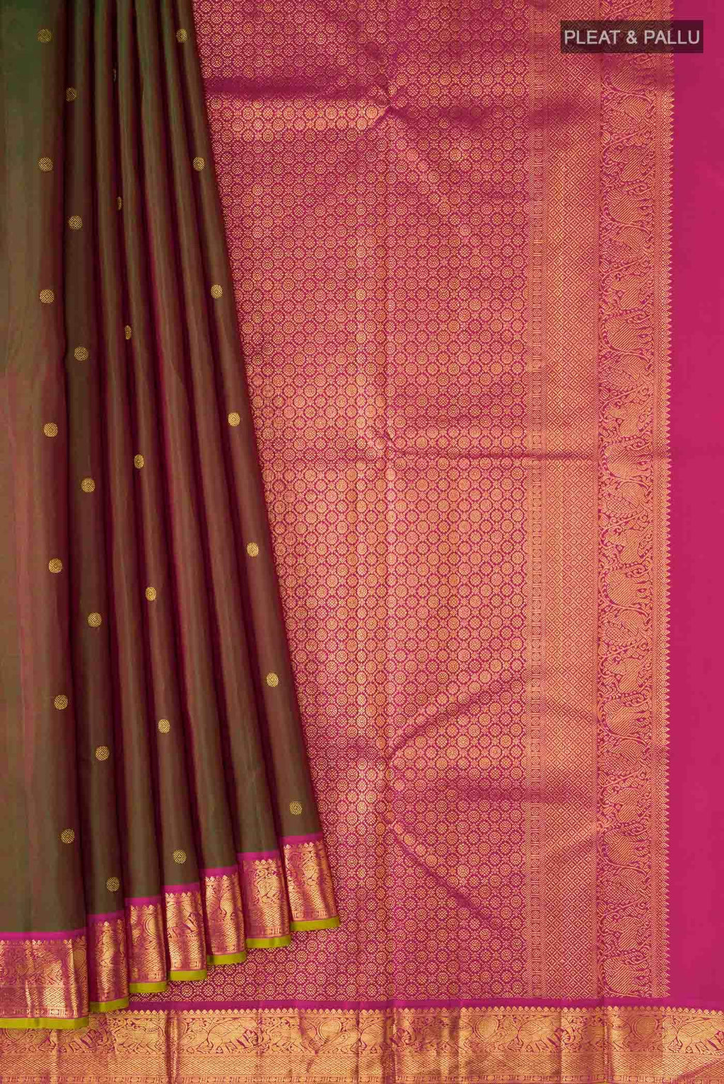 Green Kanchipuram Silk Saree