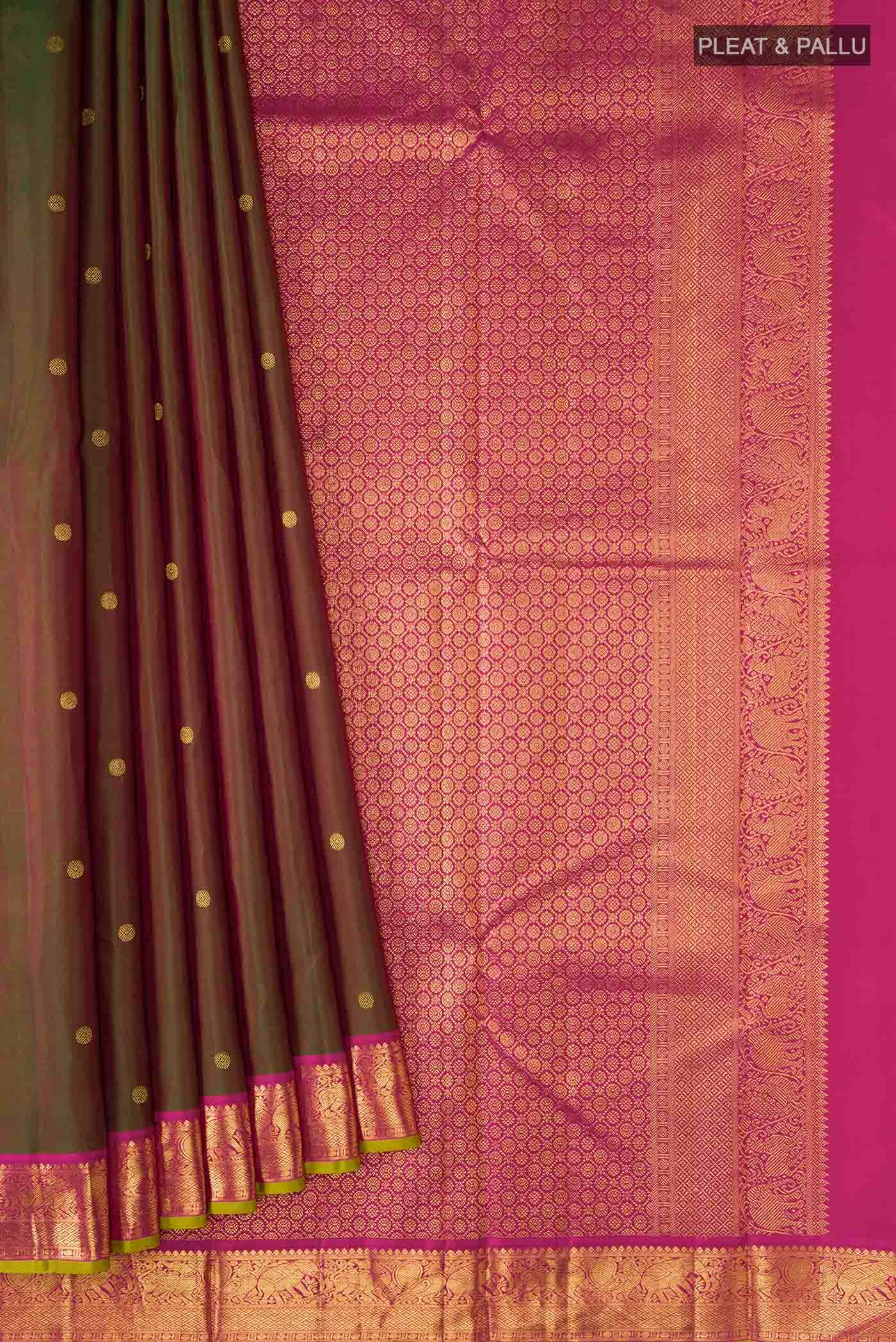 Green Kanchipuram Silk Saree