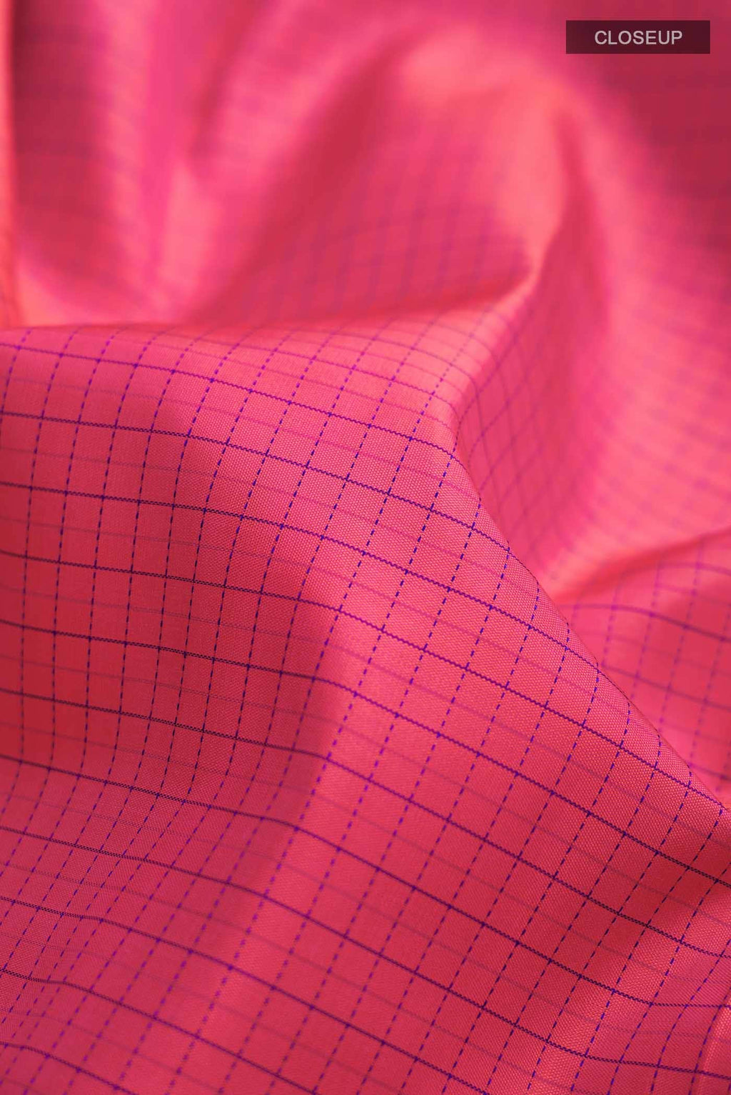 Pink Kanchipuram Silk Saree