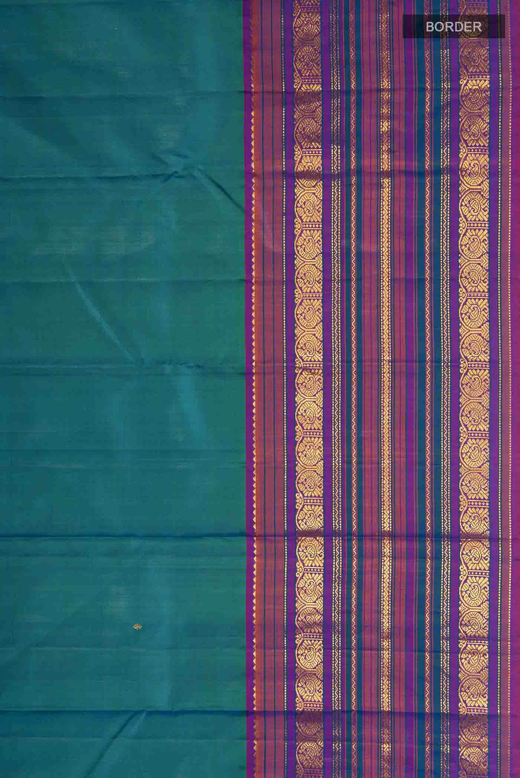 Blue Kanchipuram Silk Saree