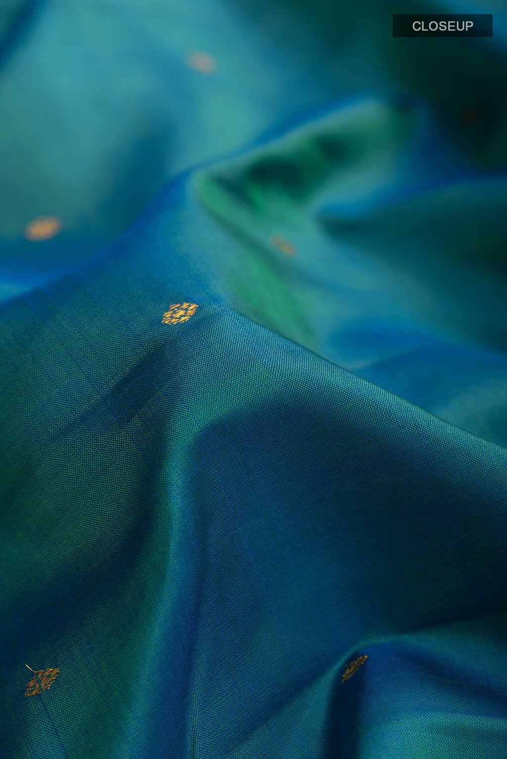 Blue Kanchipuram Silk Saree