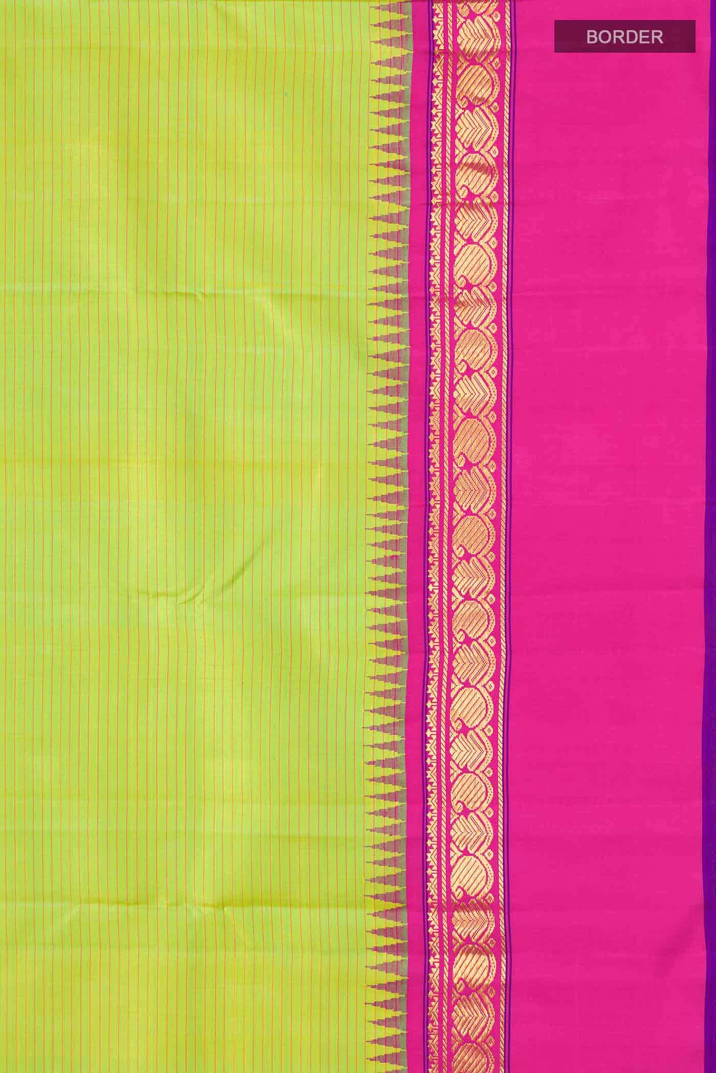 Green Kanchipuram Silk Saree