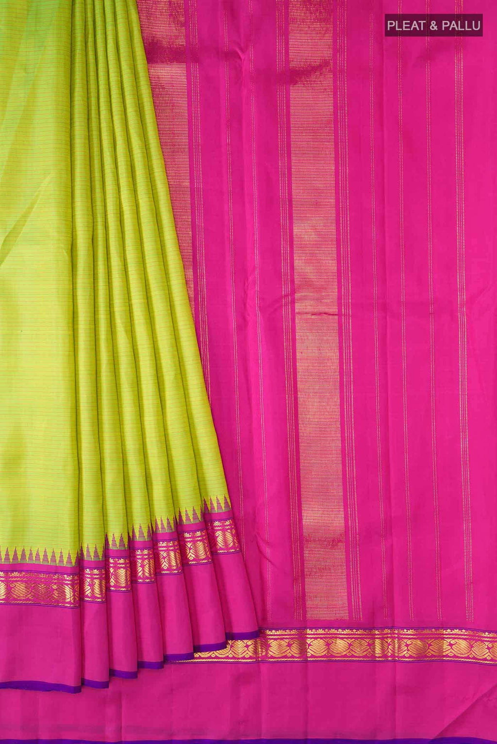 Green Kanchipuram Silk Saree