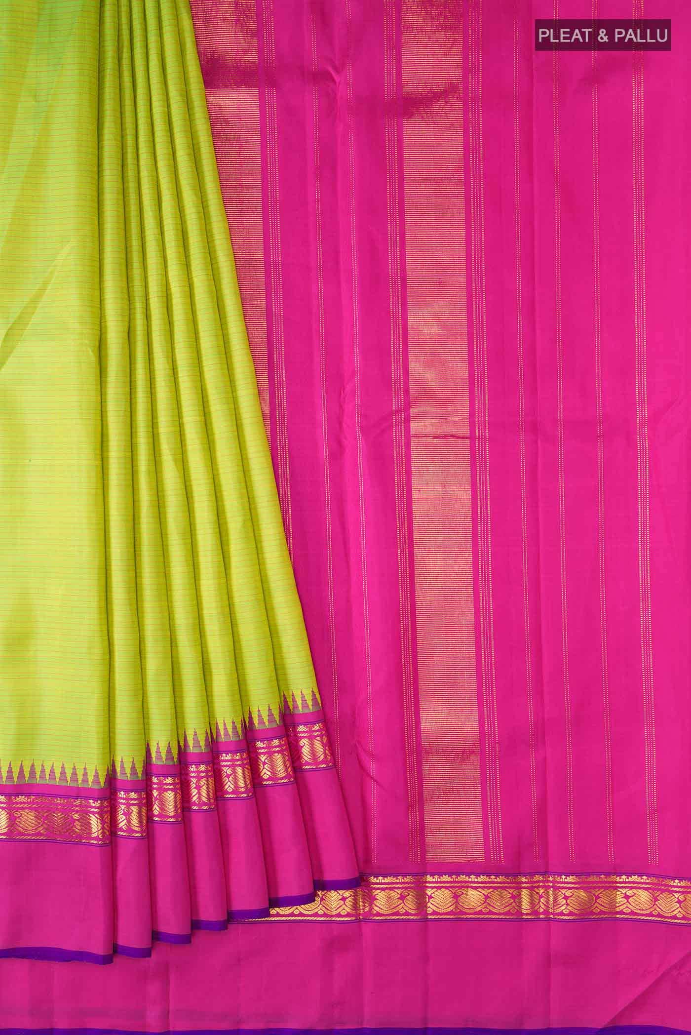 Green Kanchipuram Silk Saree