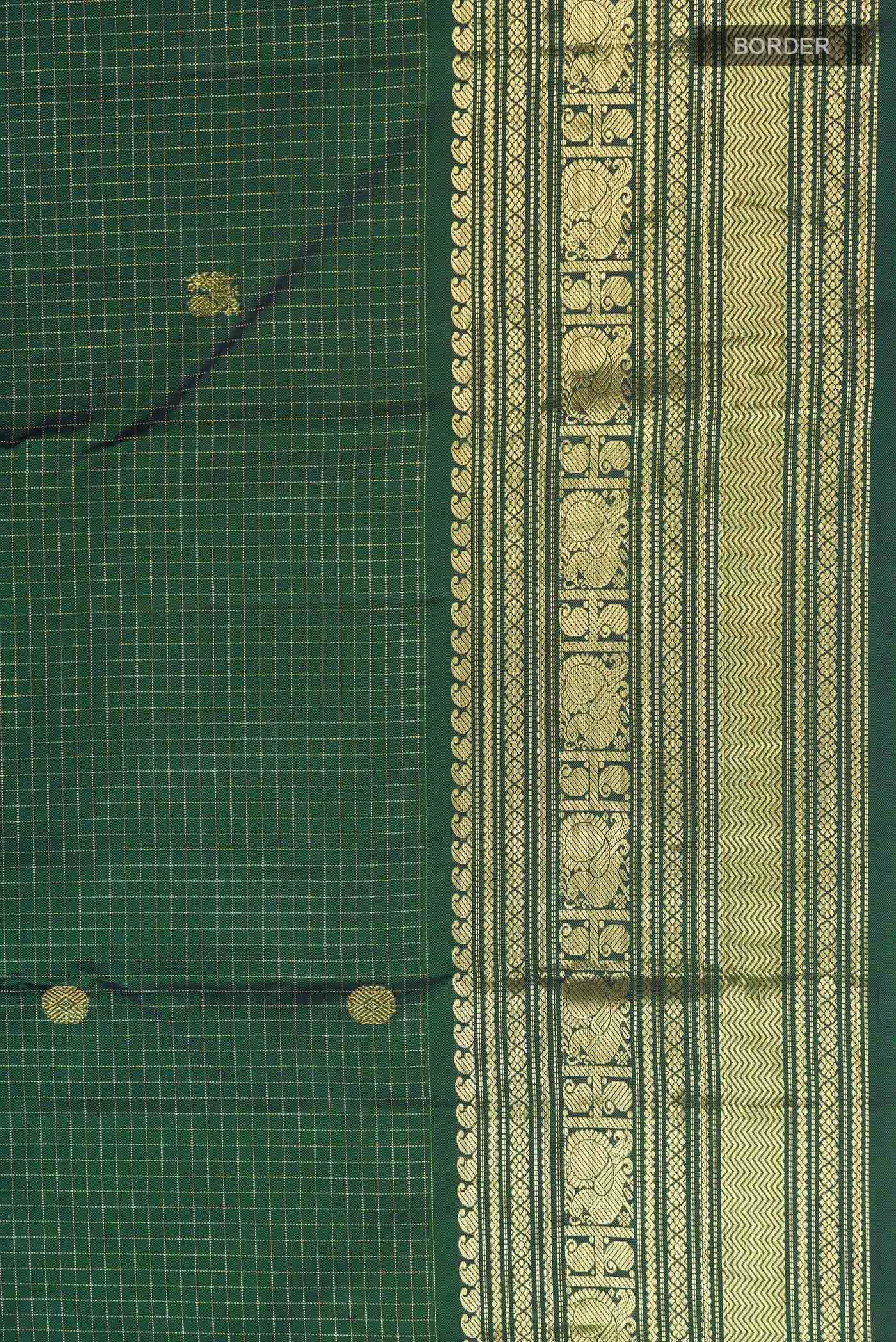 Green Kanchipuram Silk Saree