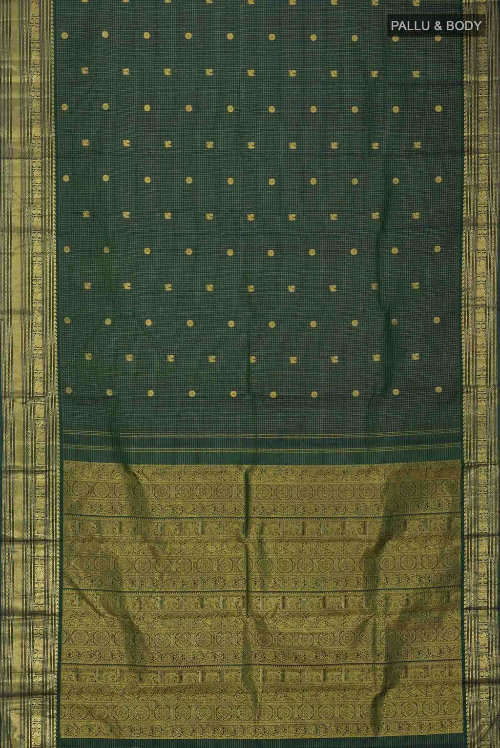 Green Kanchipuram Silk Saree
