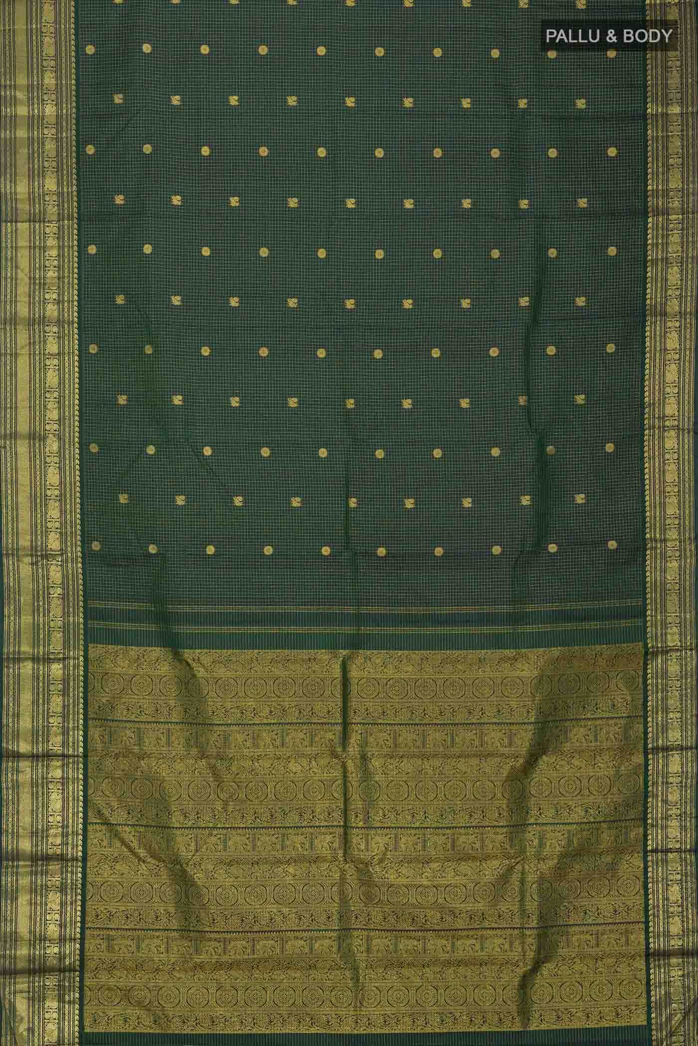 Green Kanchipuram Silk Saree
