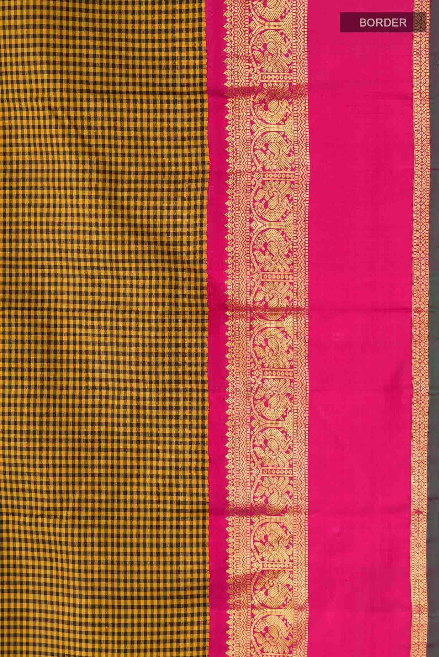 Multi Kanchipuram Silk Saree