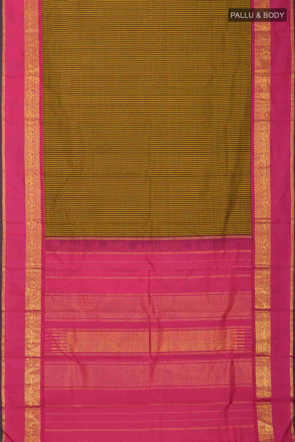 Multi Kanchipuram Silk Saree