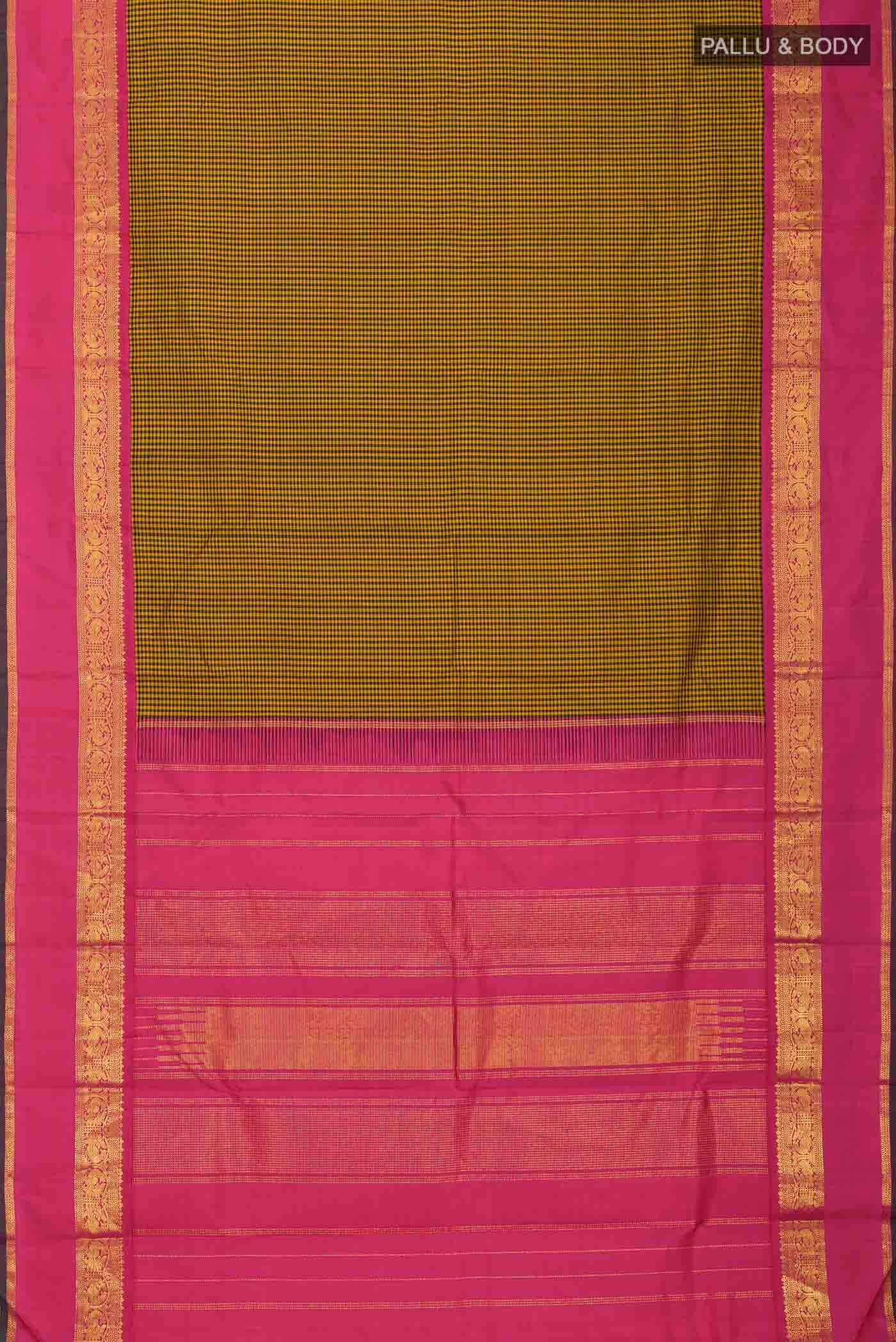 Multi Kanchipuram Silk Saree