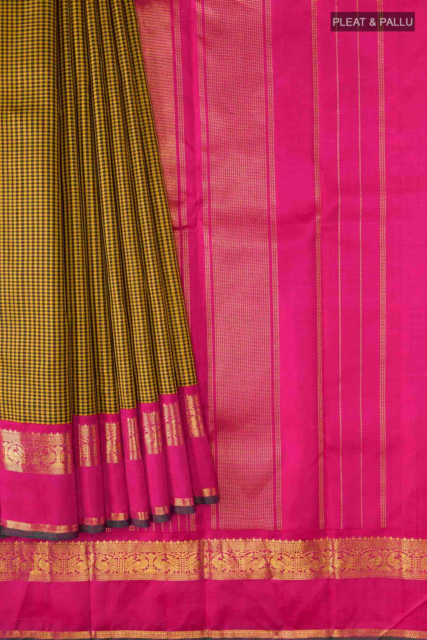 Multi Kanchipuram Silk Saree