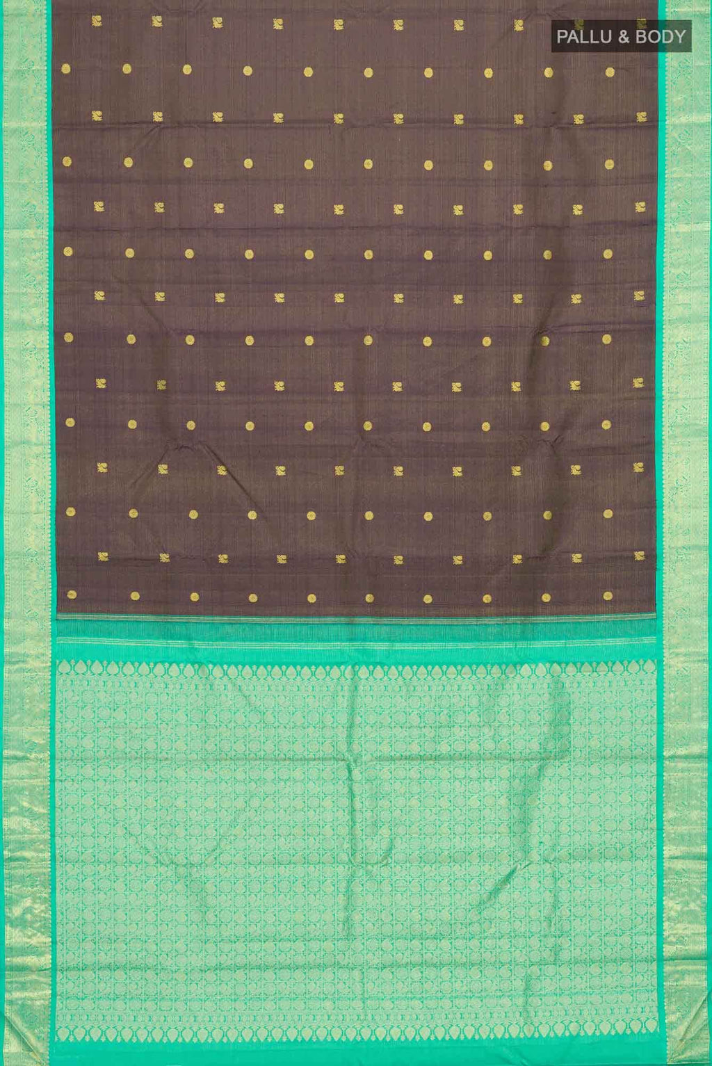 Navy Blue Kanchipuram Silk Saree