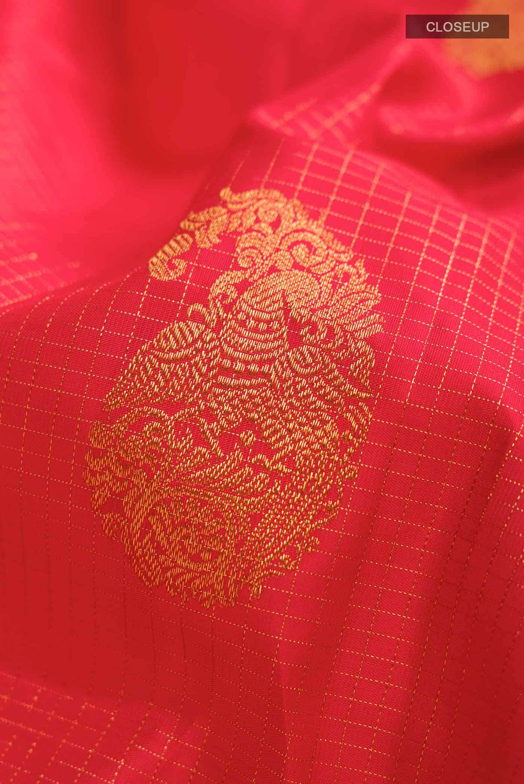 Red Kanchipuram Silk Saree