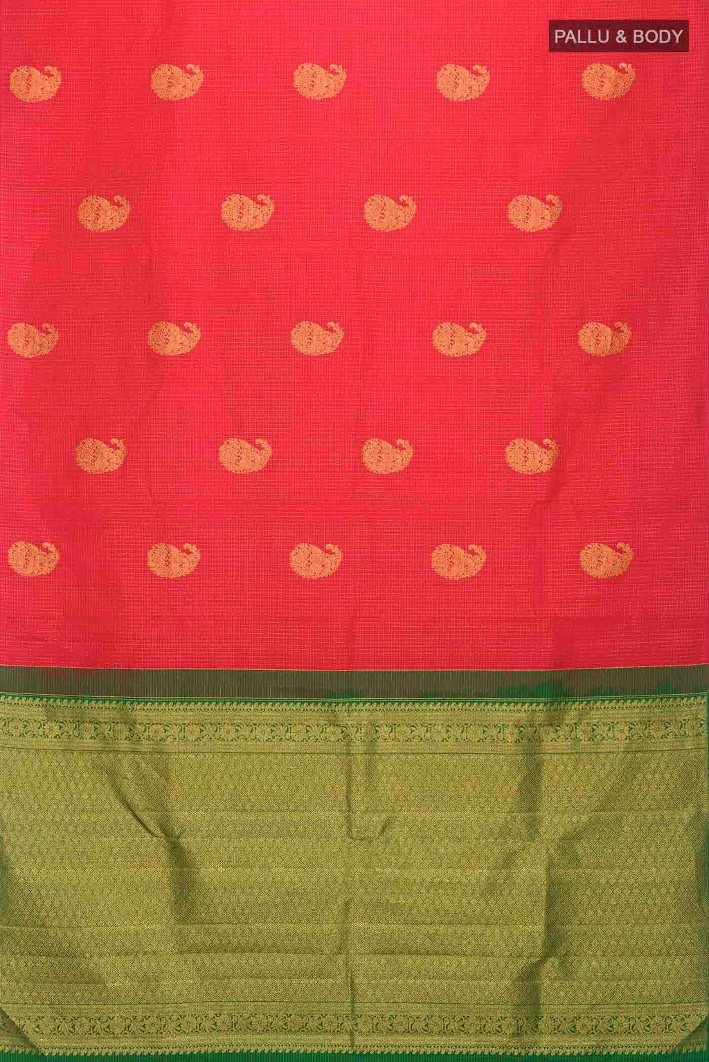 Red Kanchipuram Silk Saree