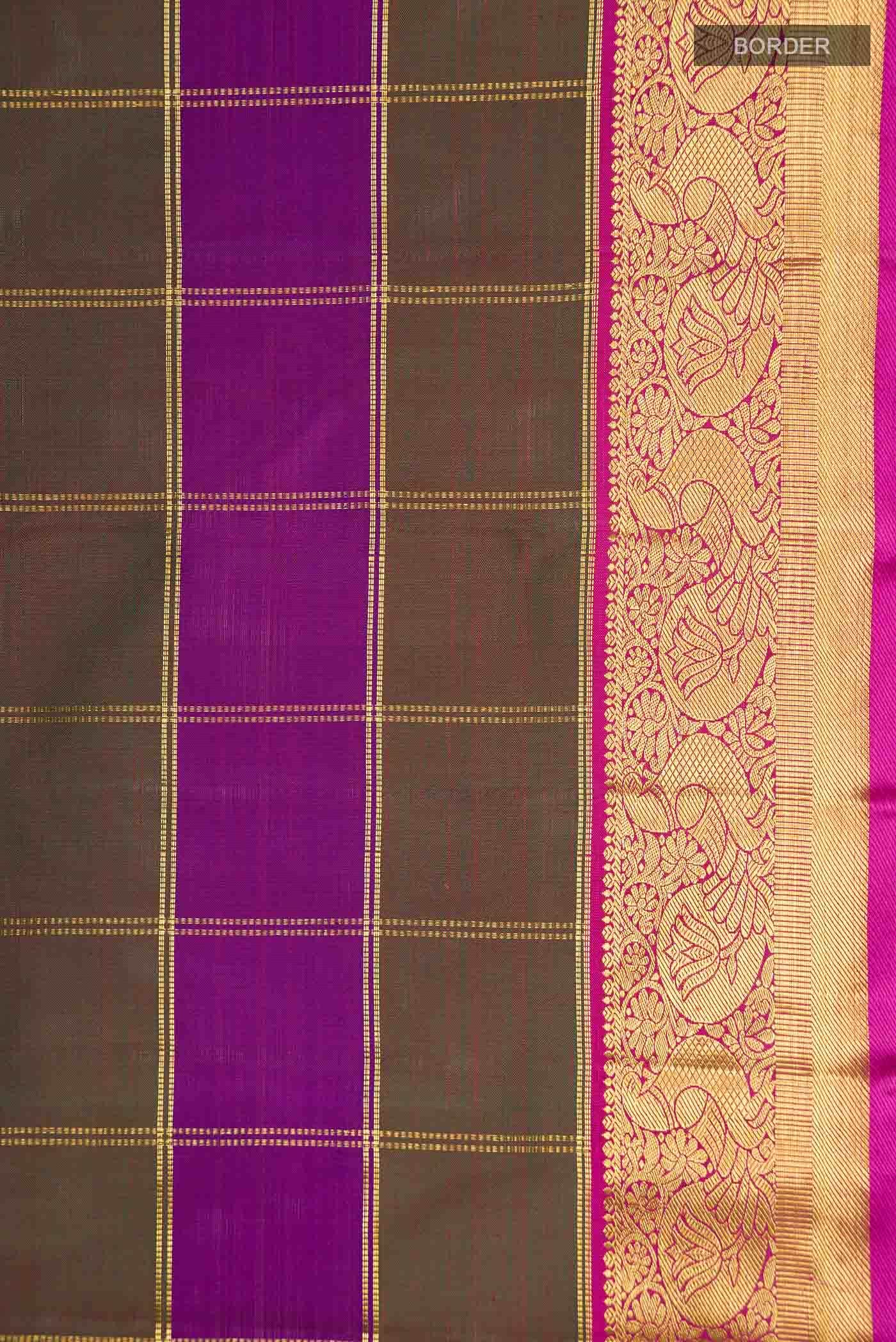 Multi Kanchipuram Silk Saree