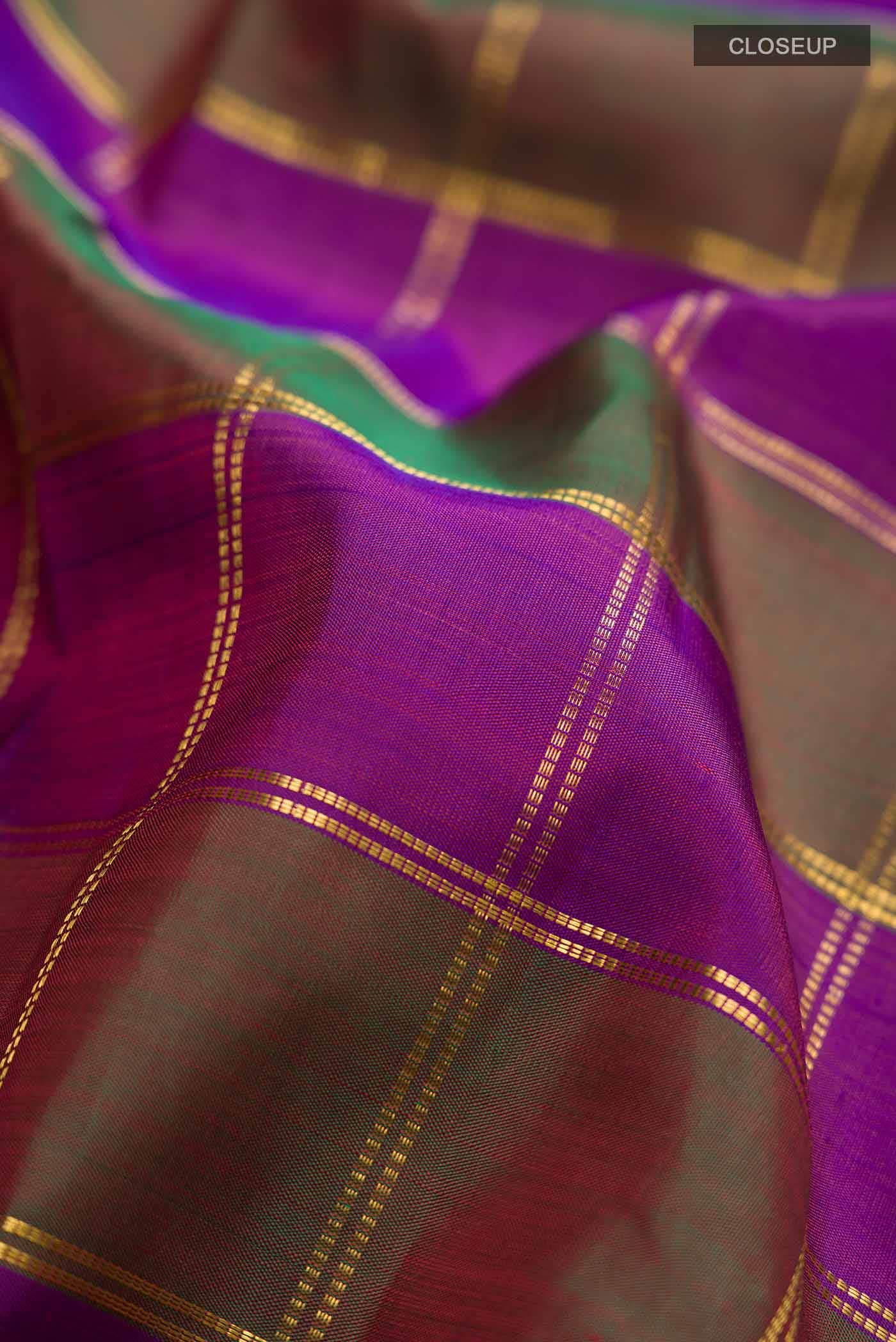 Multi Kanchipuram Silk Saree