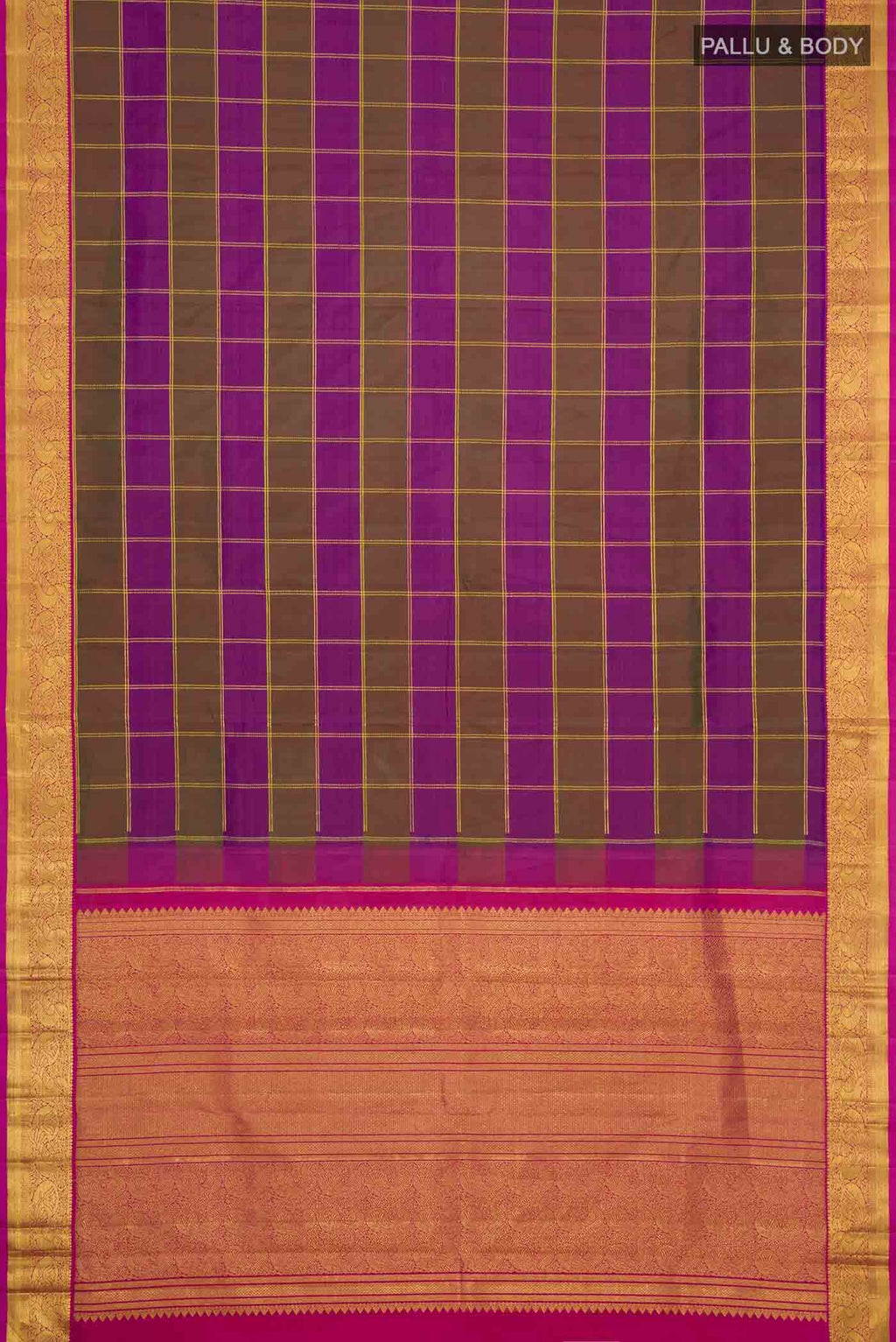 Multi Kanchipuram Silk Saree