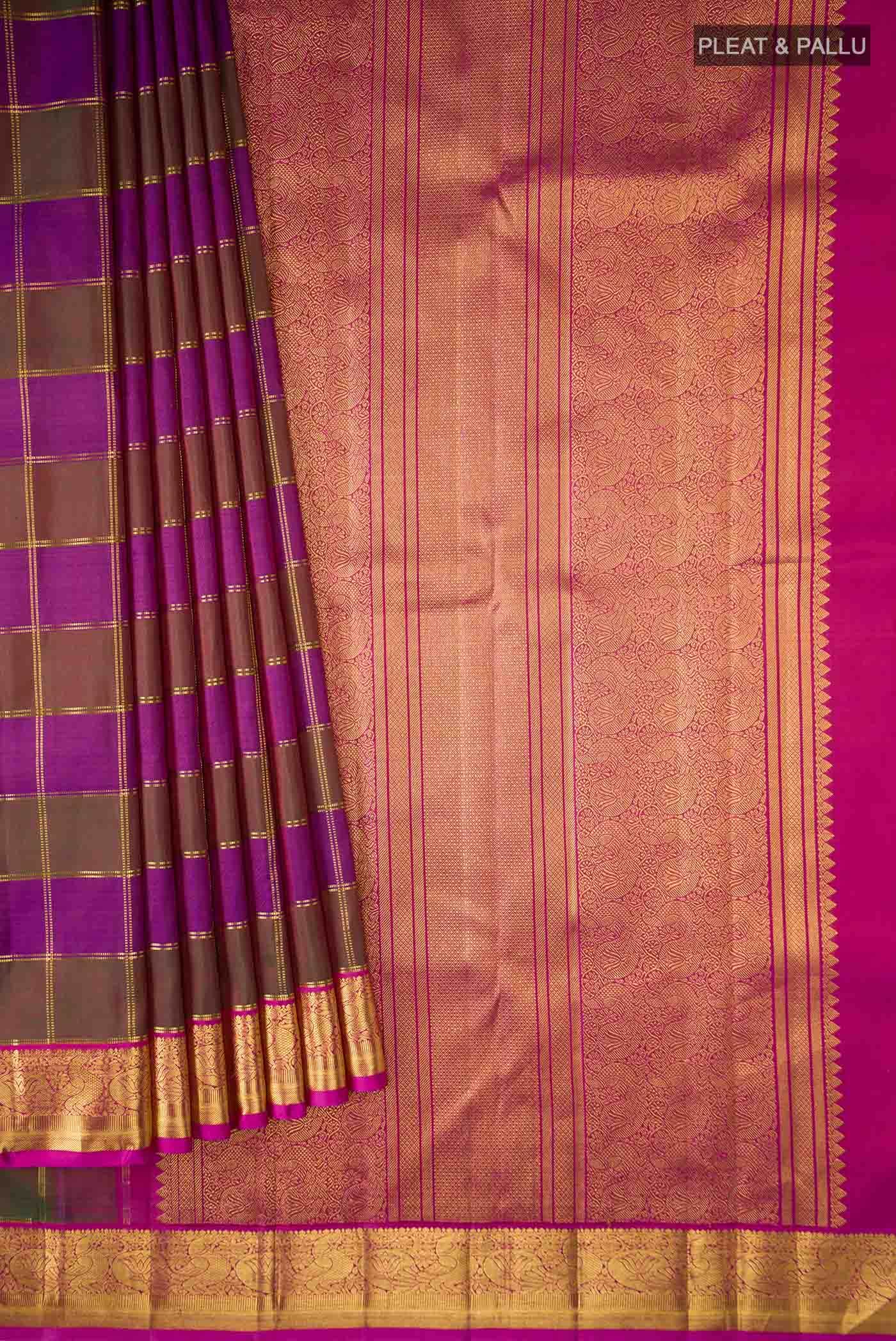 Multi Kanchipuram Silk Saree
