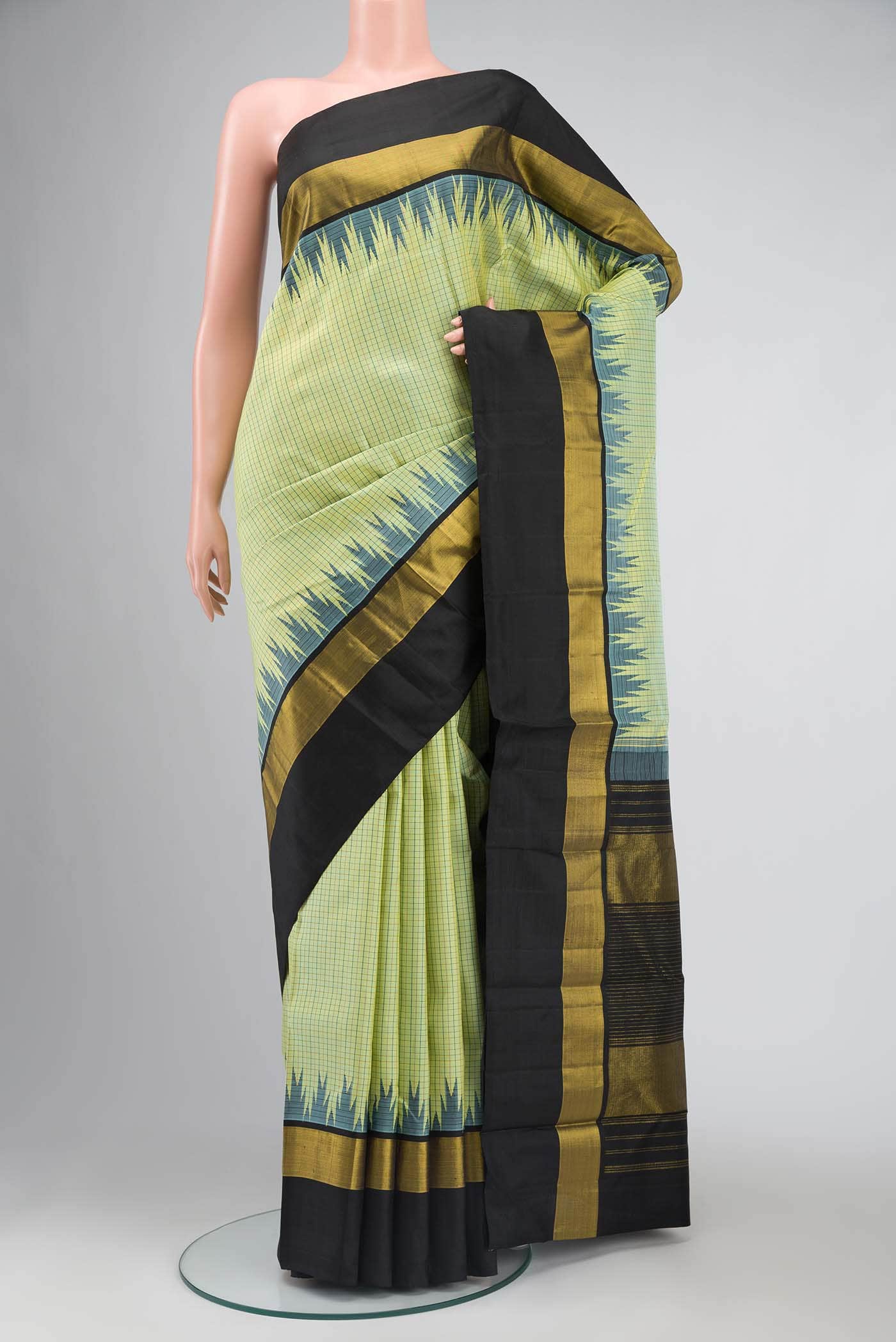 Green Kanchipuram Silk Saree