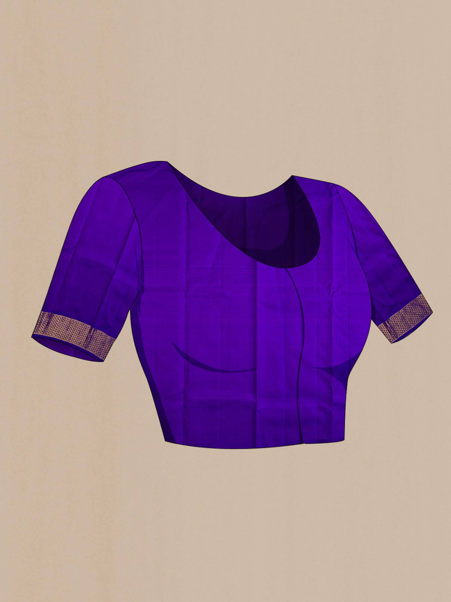 Multi Kanchipuram Silk Saree