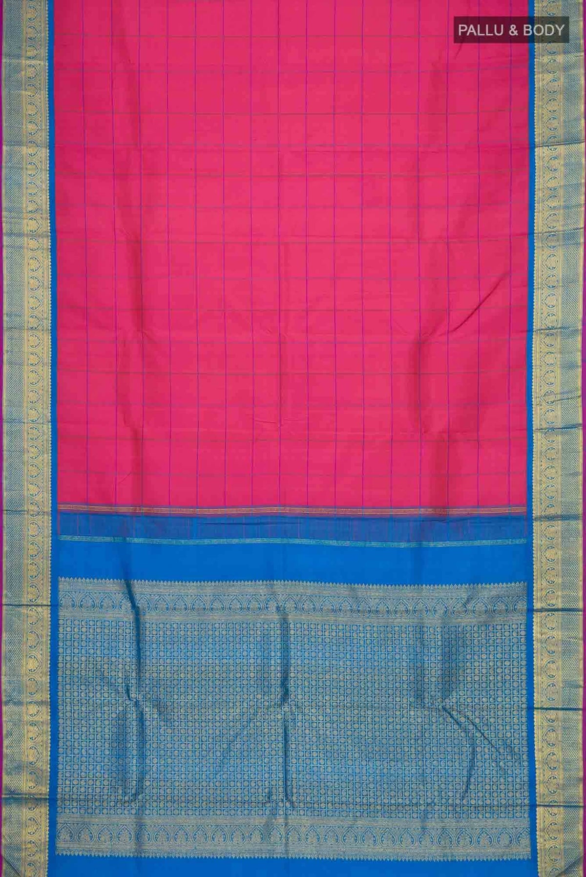 Pink Kanjivaram Silk Saree