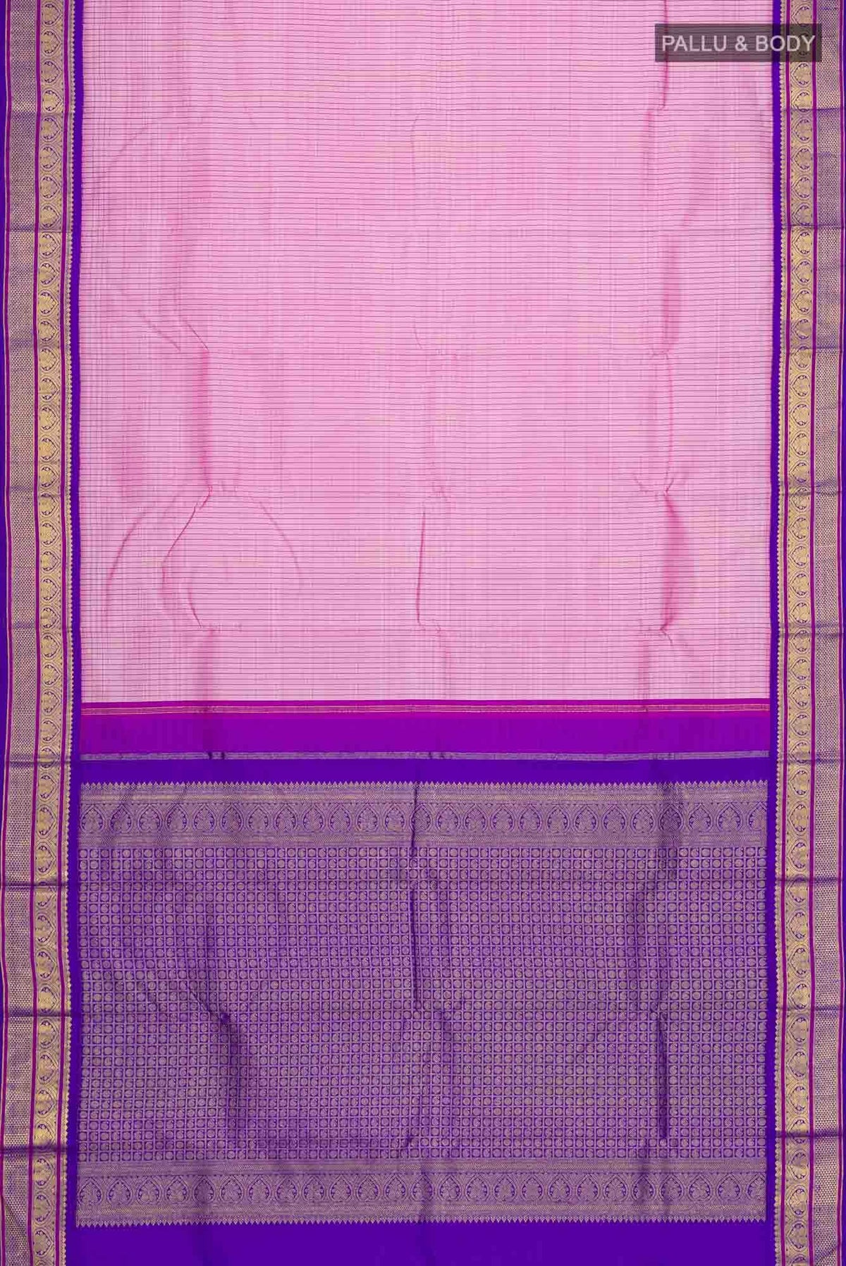 Pink Kanjivaram Silk Saree