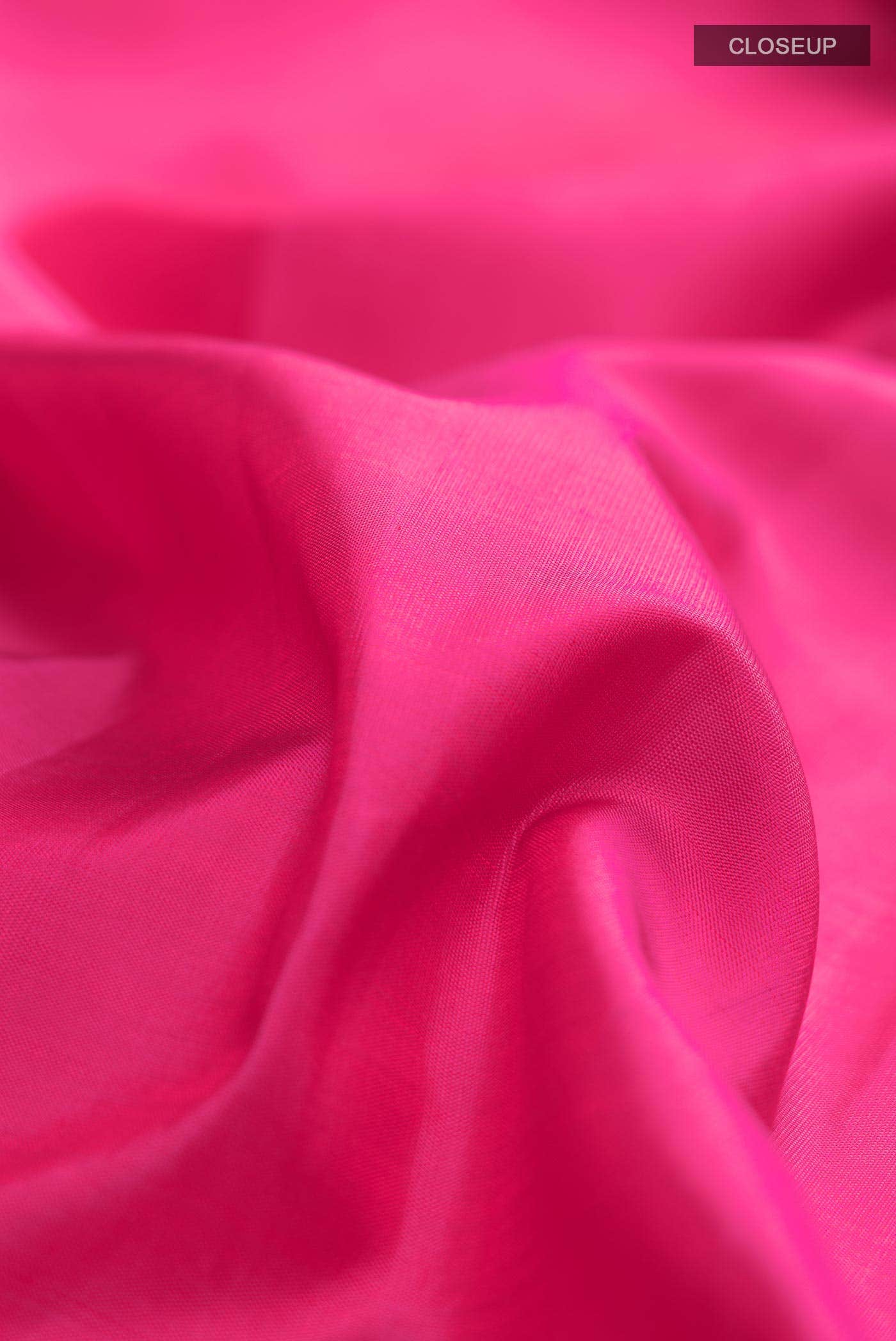 Pink Kanchipuram Silk Saree