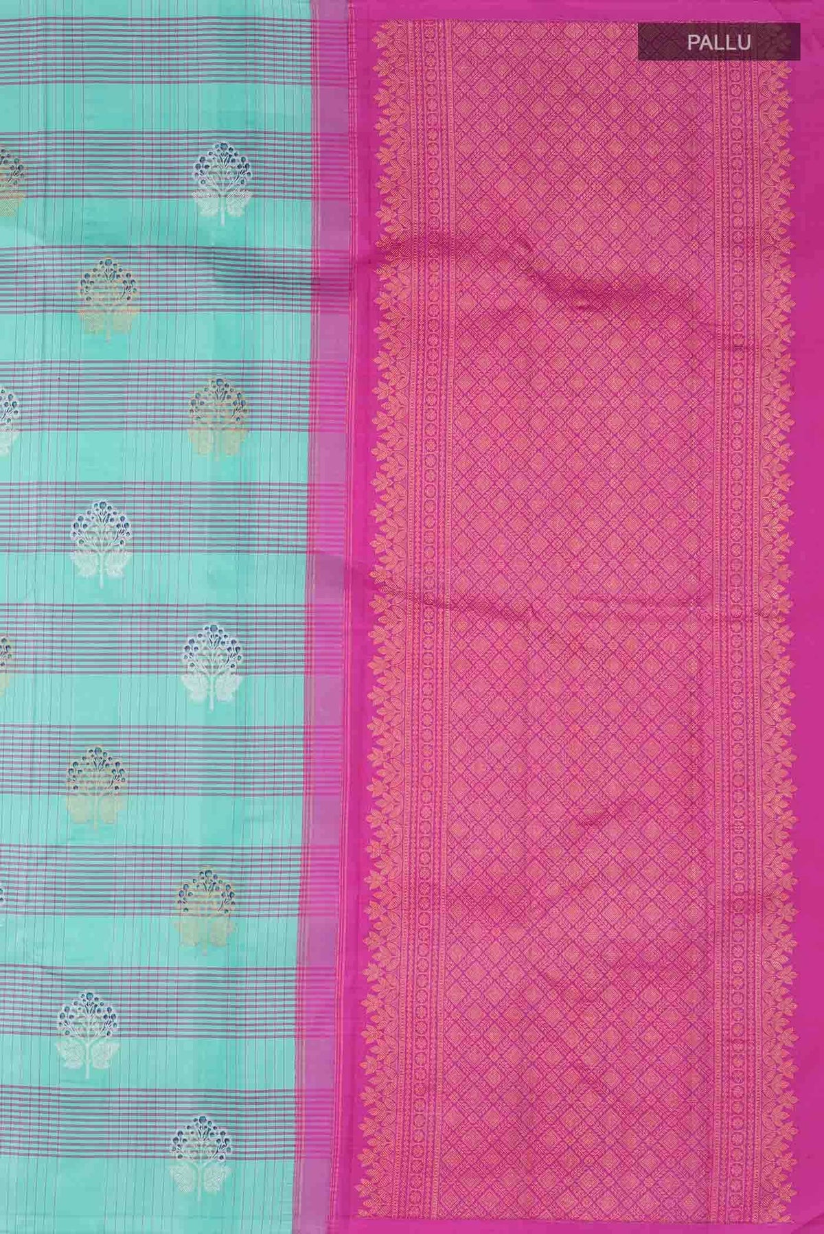 Blue Kanjivaram Silk Saree