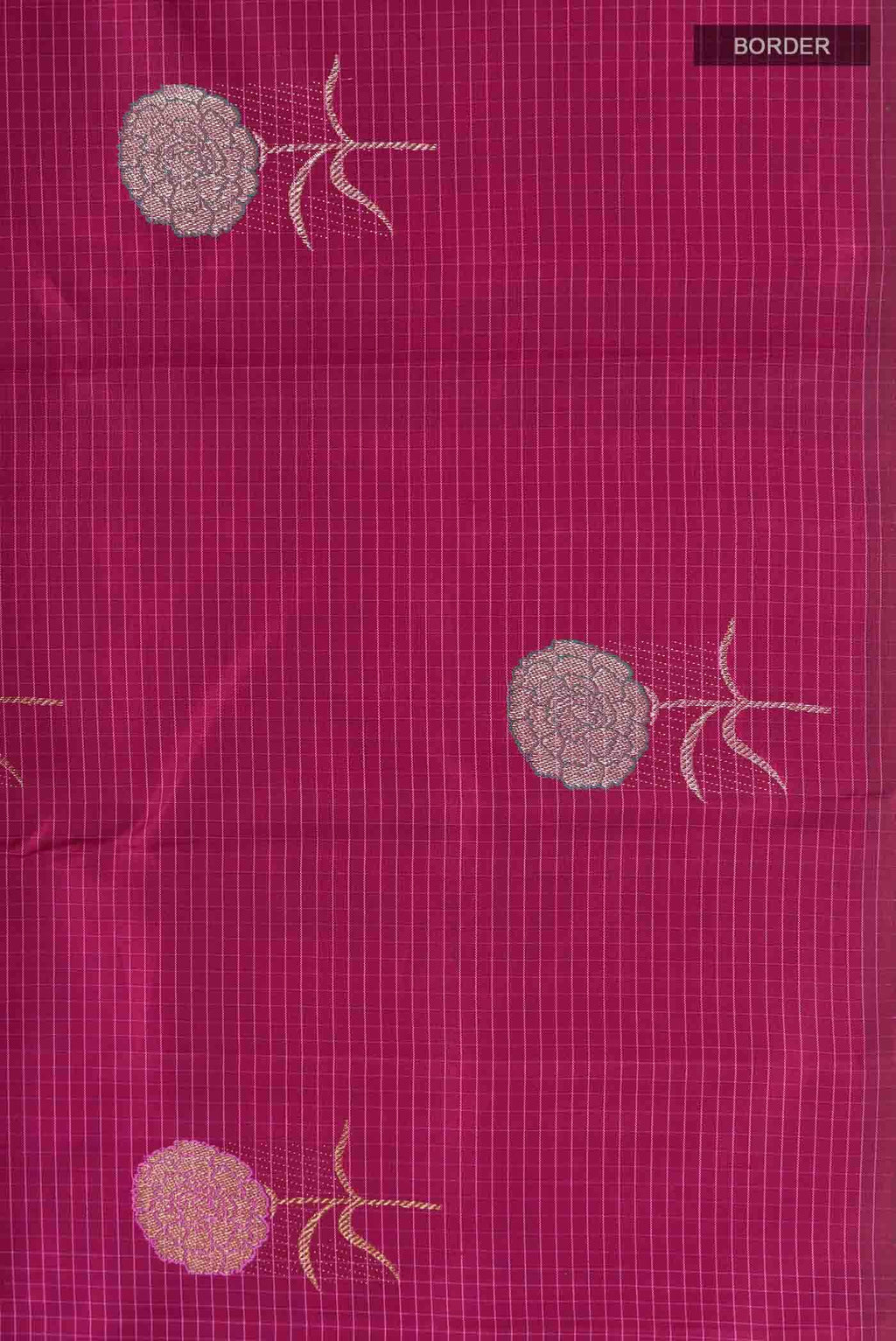 Pink Kanchipuram Silk Saree