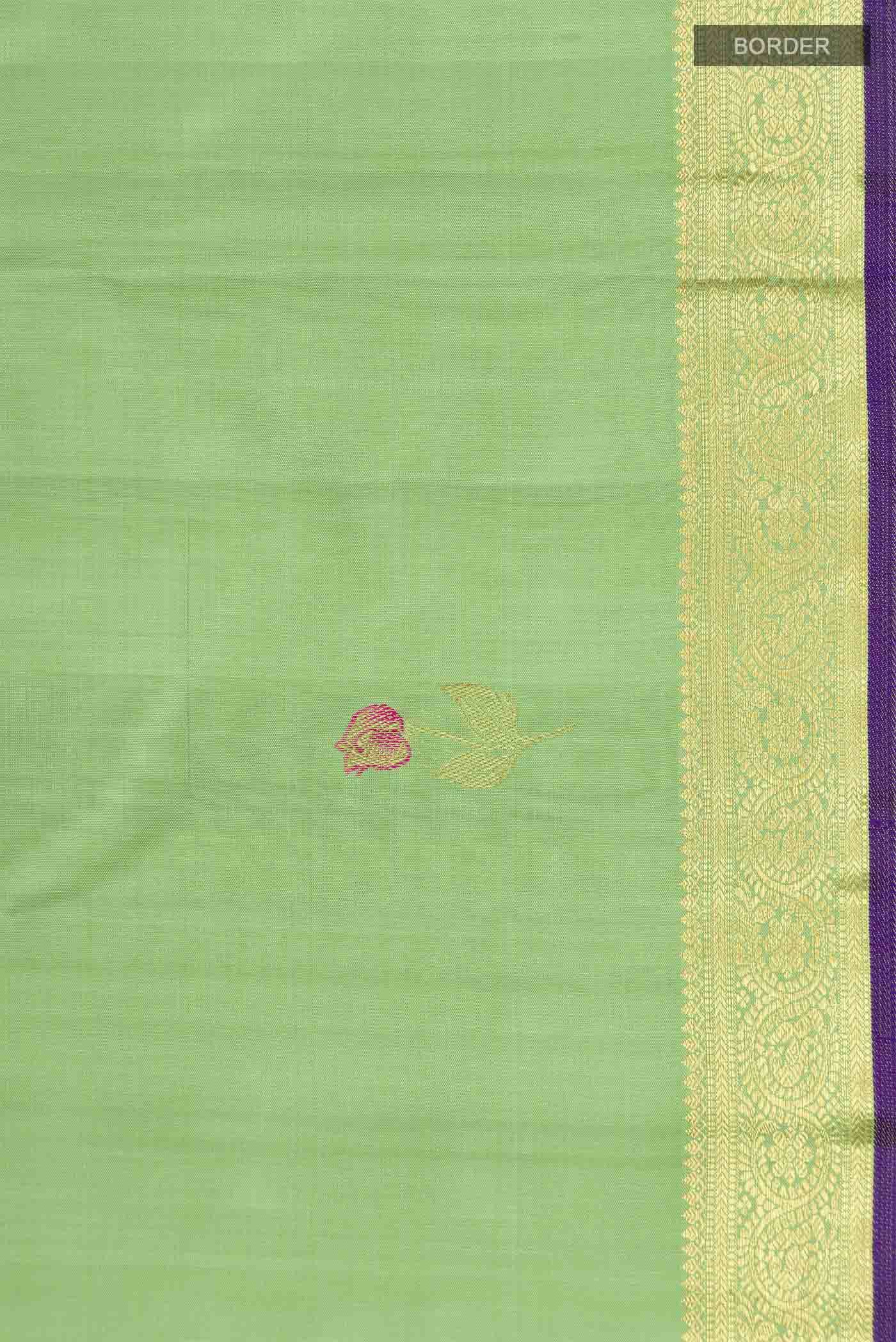 Green Kanchipuram Silk Saree
