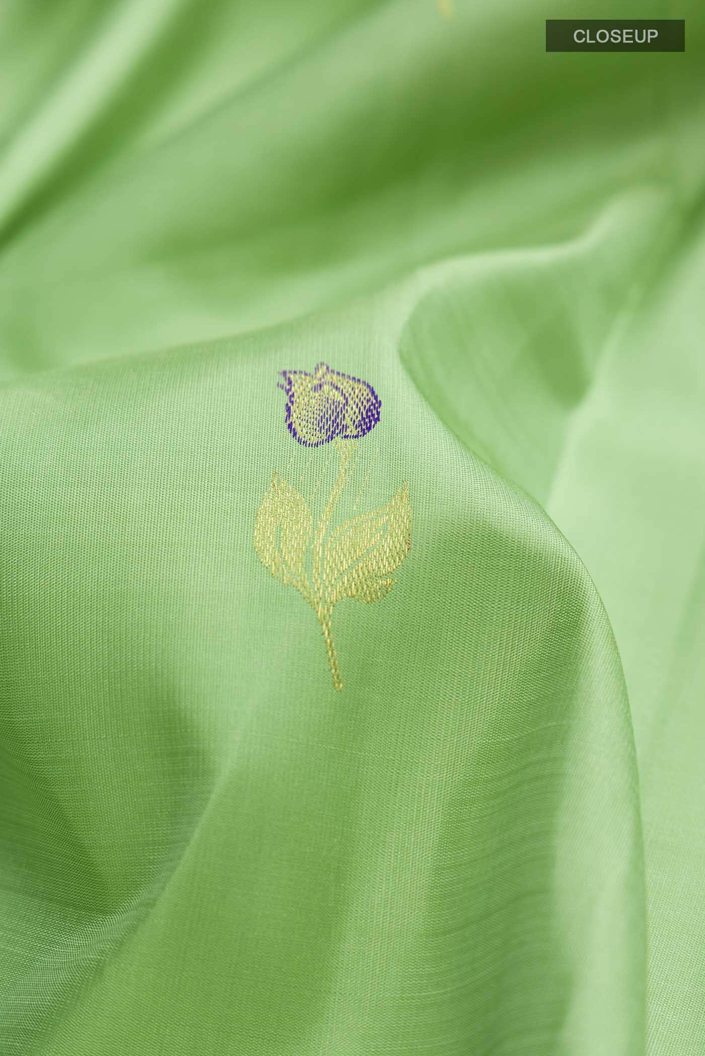 Green Kanchipuram Silk Saree