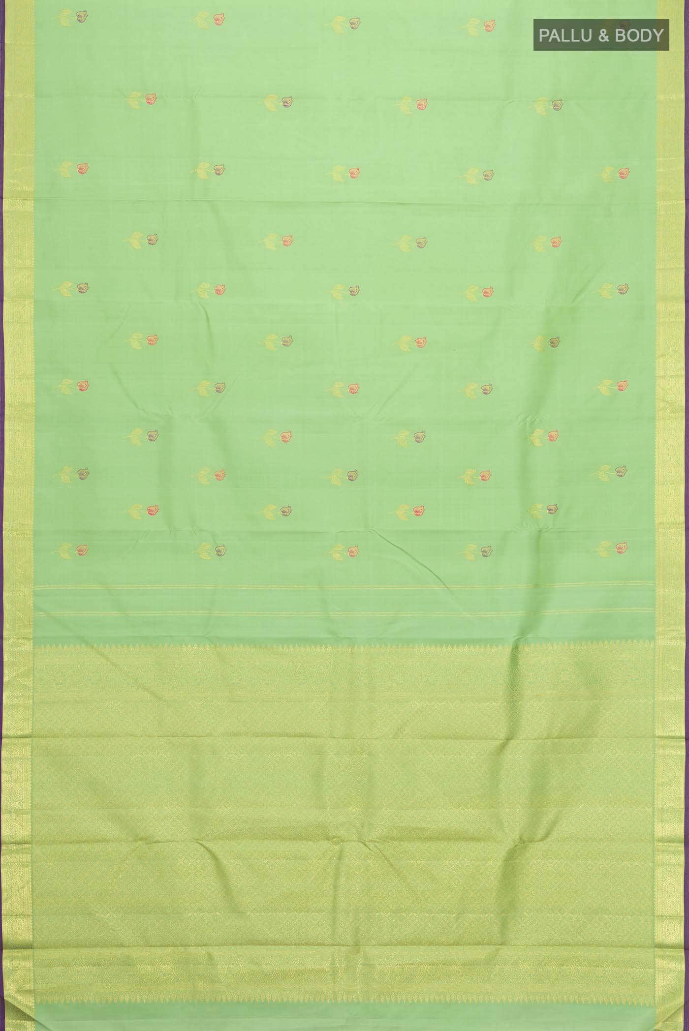 Green Kanchipuram Silk Saree