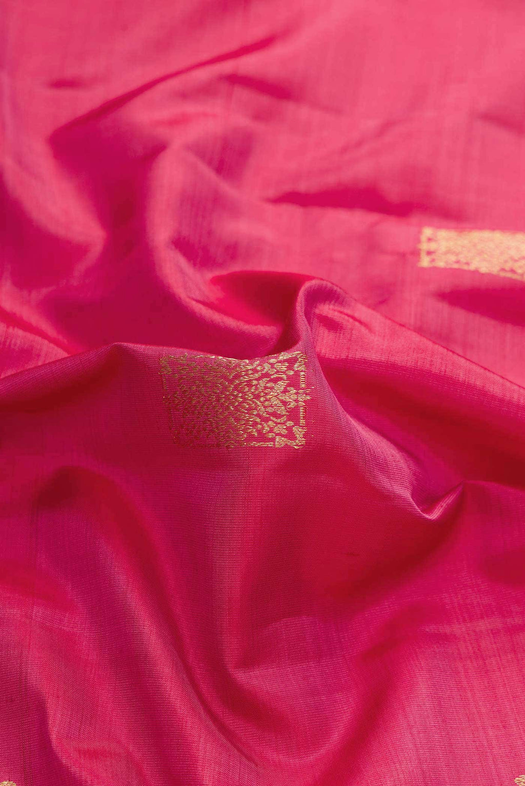 Pink Dual Tone Kanchipuram Silk Saree