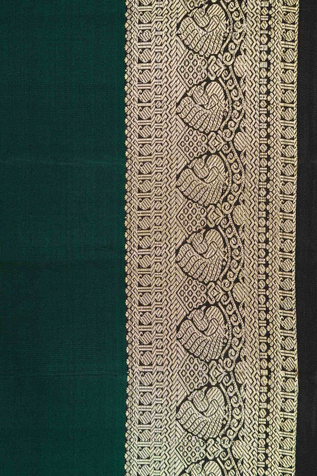 Green Dual Tone Kanchipuram Silk Saree