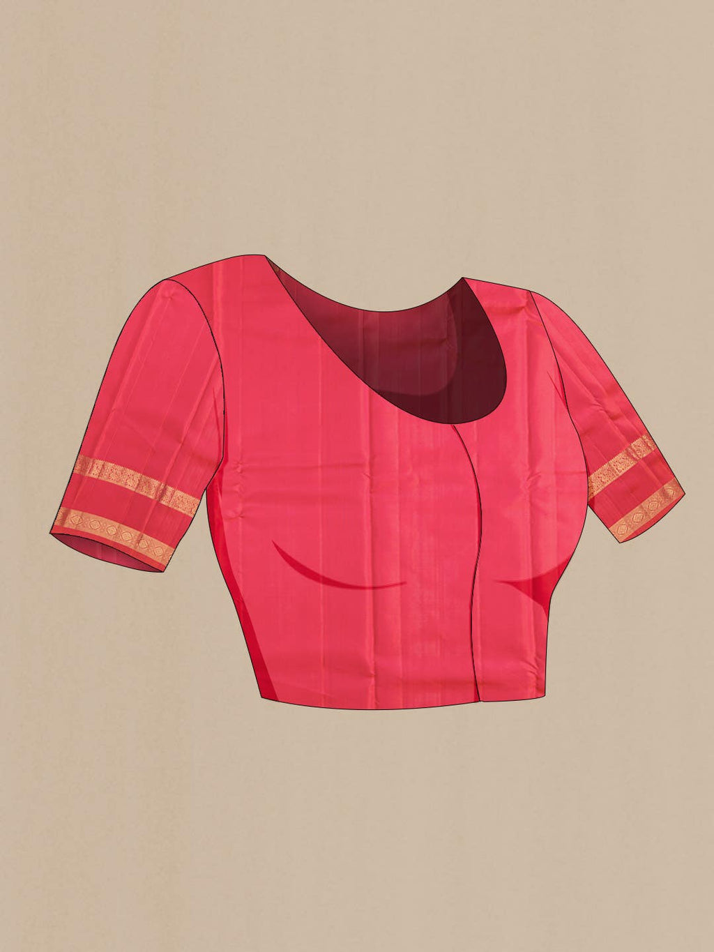 Multi Kanchipuram Silk Saree