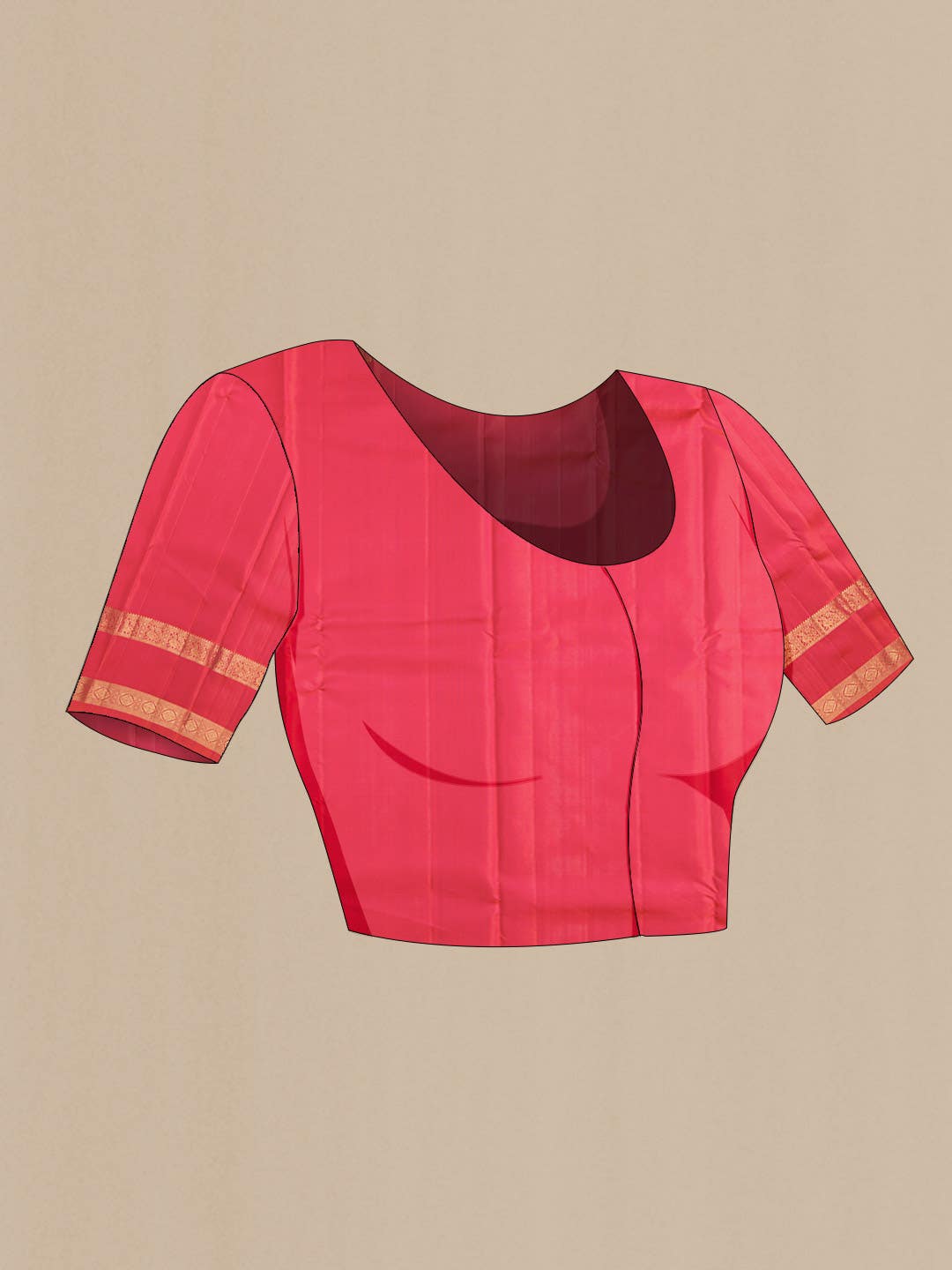 Multi Kanchipuram Silk Saree