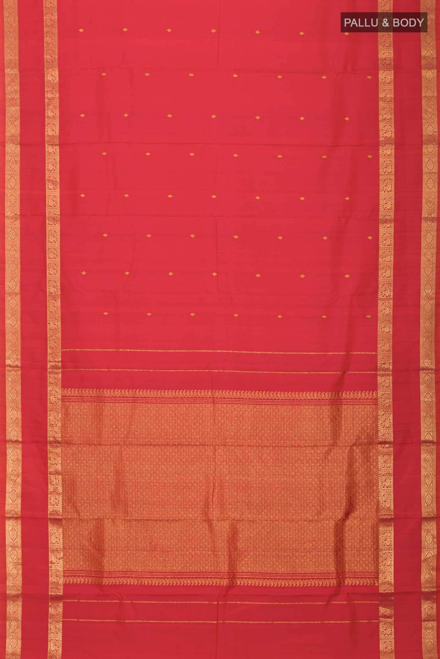 Multi Kanchipuram Silk Saree