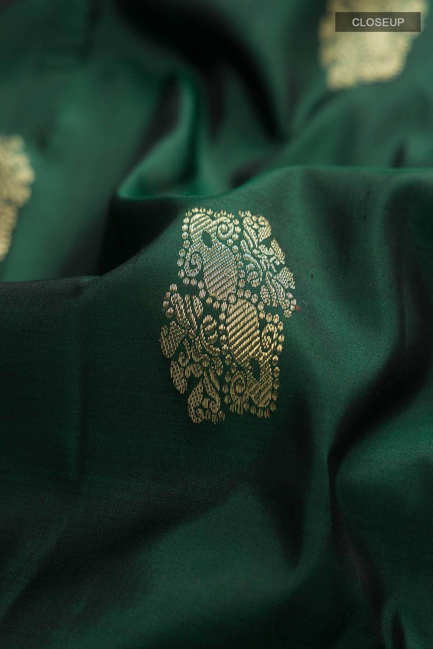 Green Kanchipuram Silk Saree
