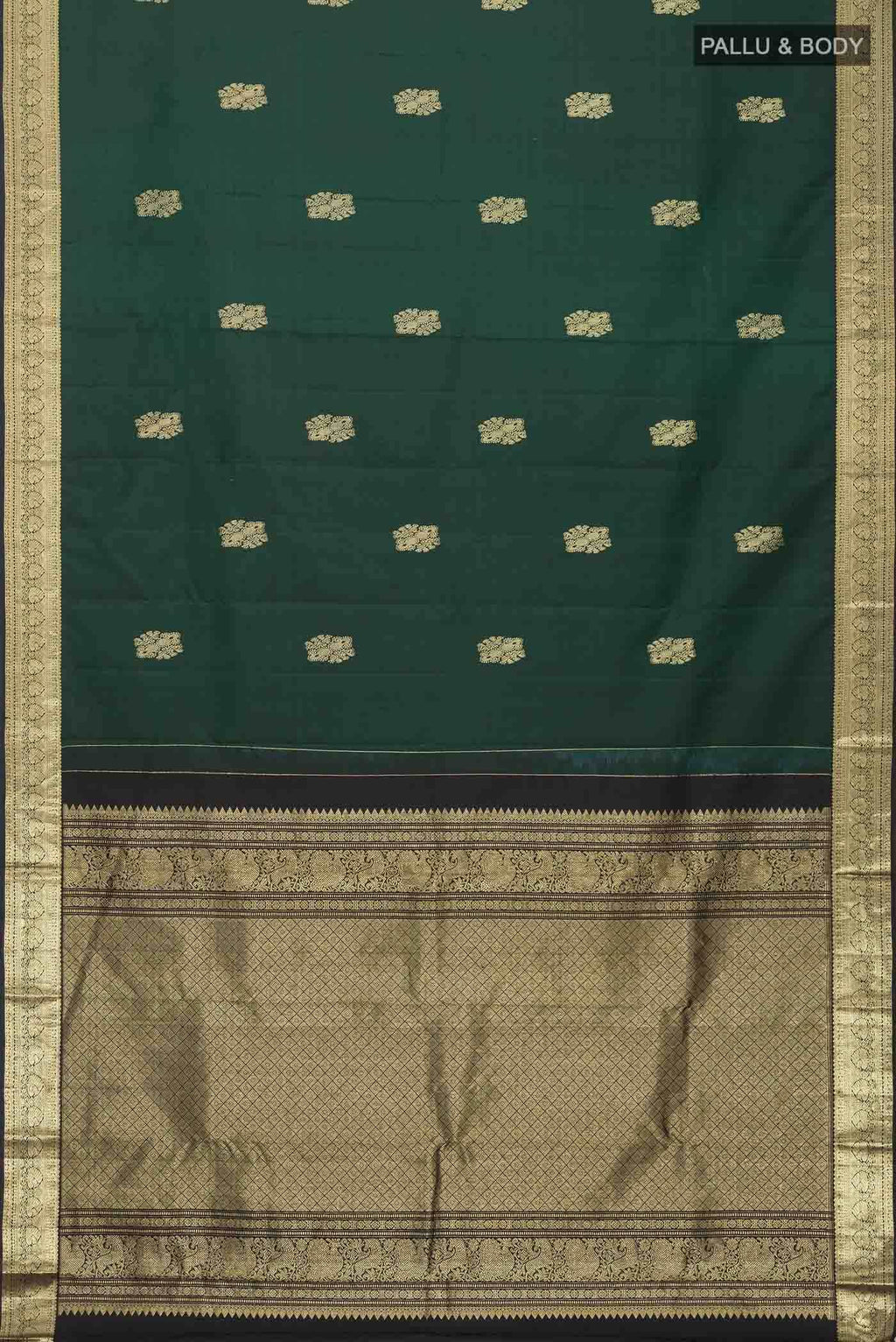 Green Kanchipuram Silk Saree