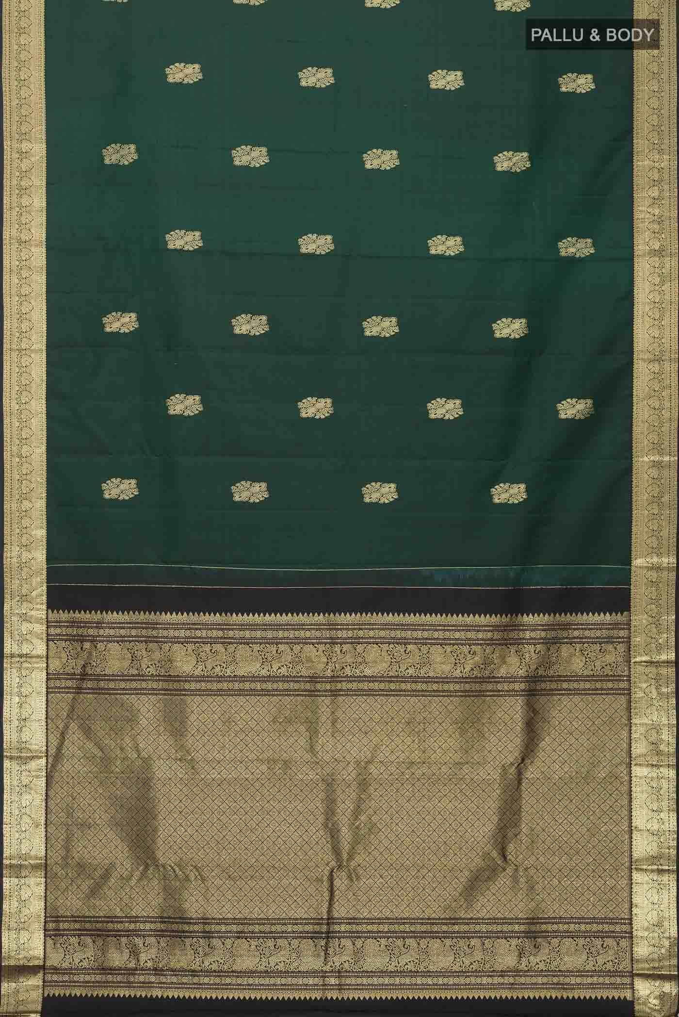 Green Kanchipuram Silk Saree