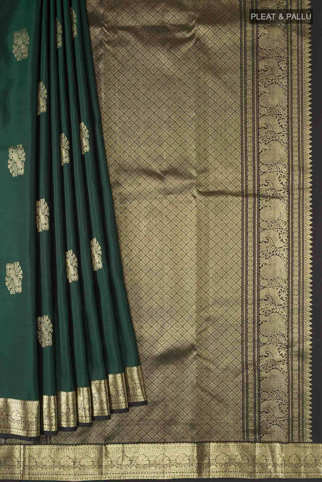 Green Kanchipuram Silk Saree