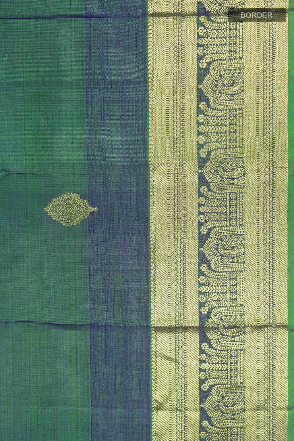 Blue Kanchipuram Silk Saree