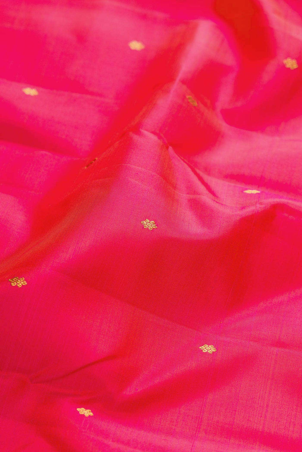 Pink Dual Tone Kanchipuram Silk Saree