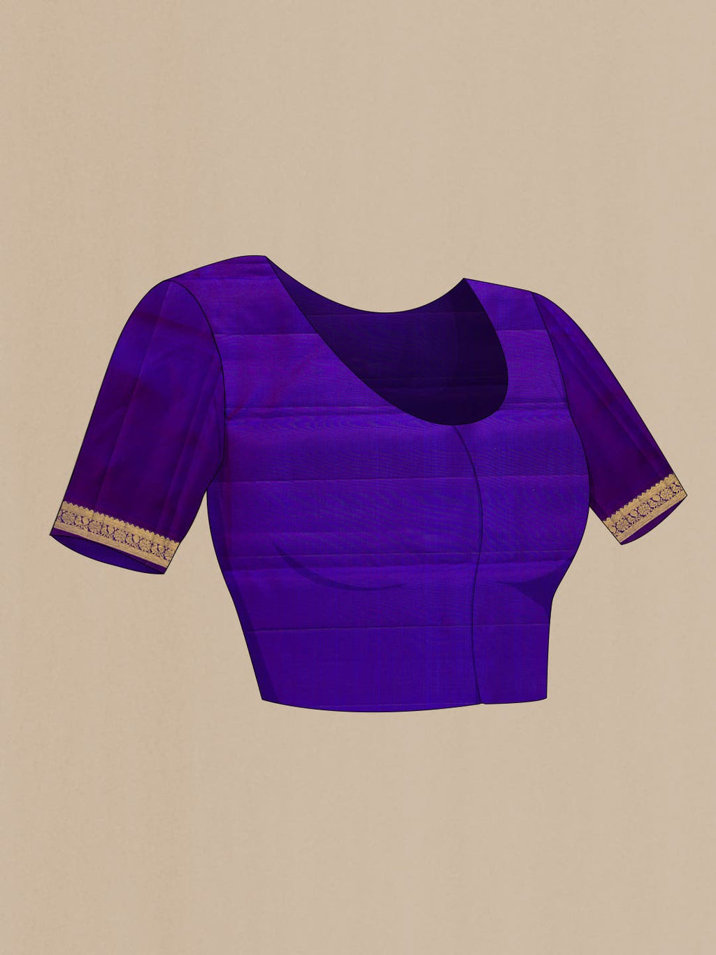 Peacock Blue Dual Tone Kanchipuram Silk Saree